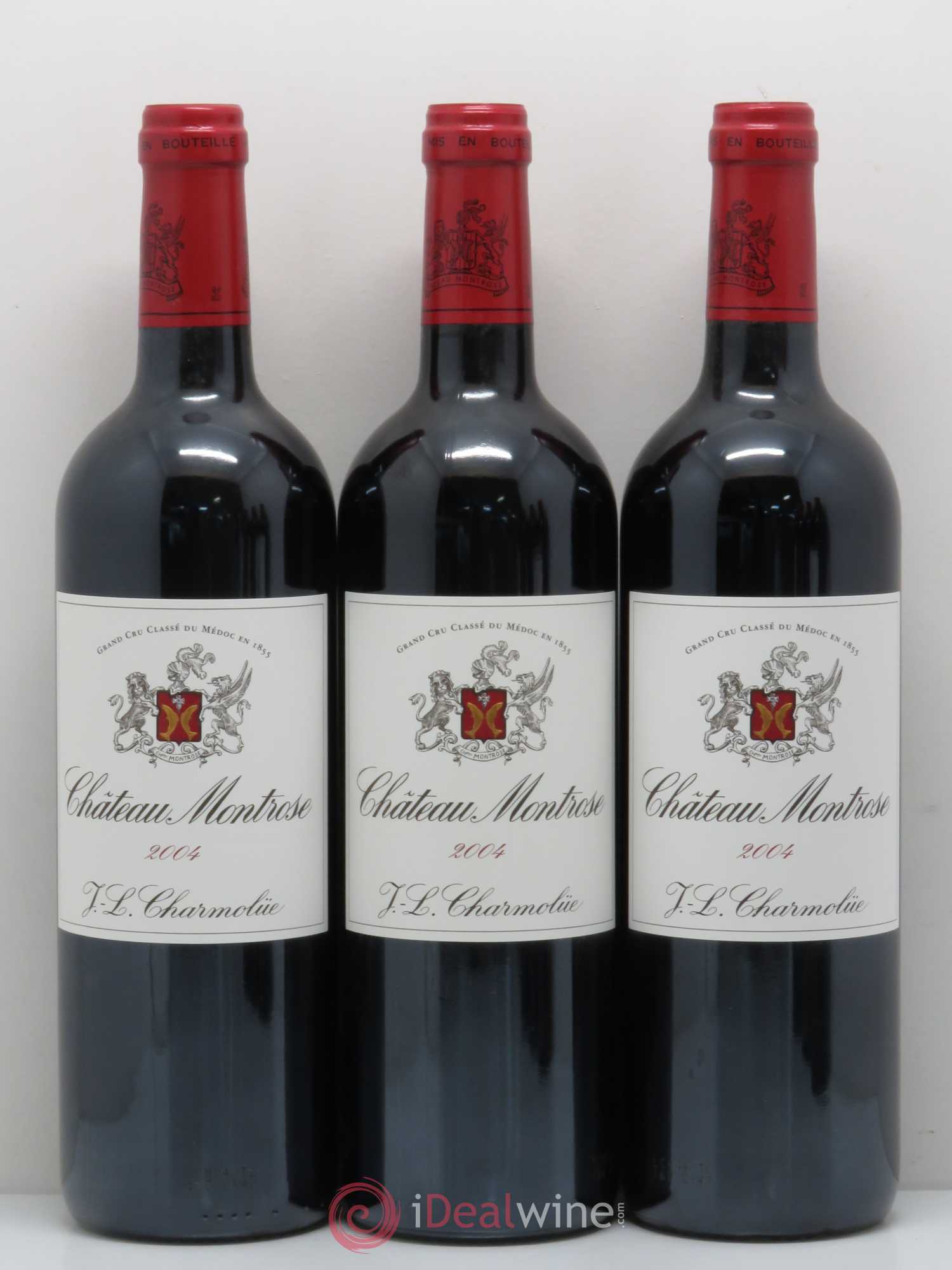 Château Montrose 2ème Grand Cru Classé 2004 - Lot de 6 bouteilles - 1