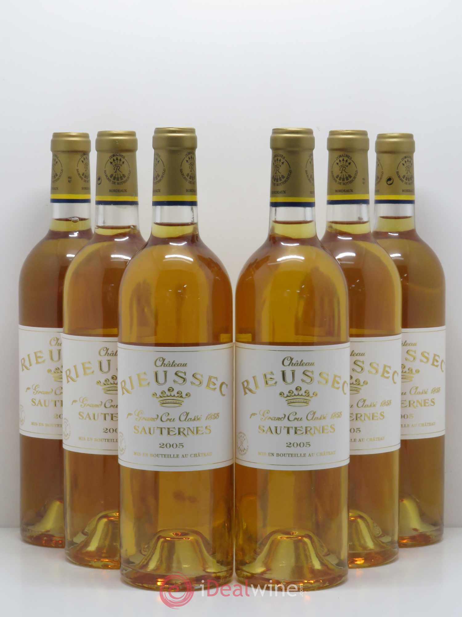 Château Rieussec 1er Grand Cru Classé 2005 - Lotto di 6 bottiglie - 0