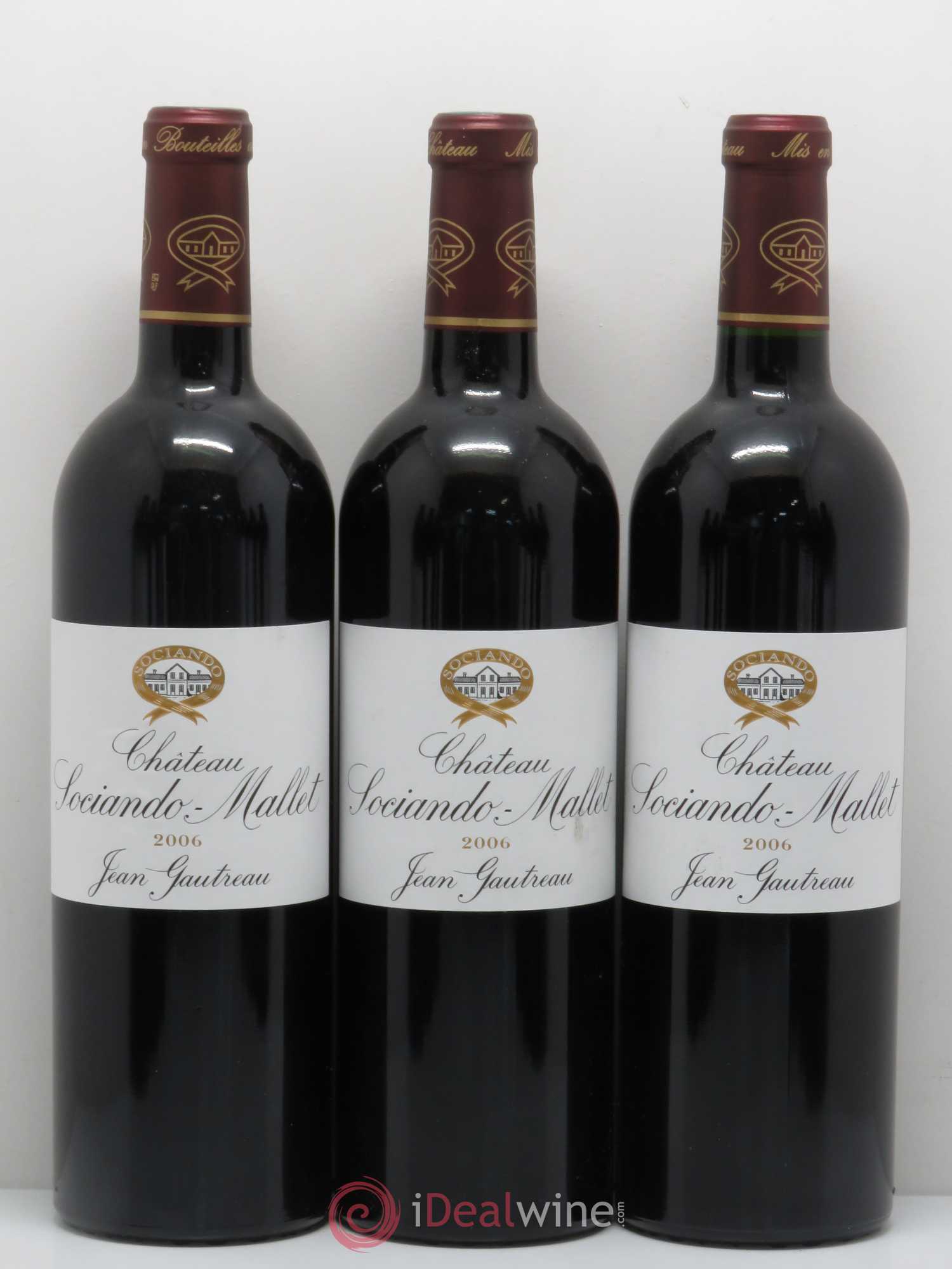Château Sociando Mallet 2006 - Lot de 12 bouteilles - 3