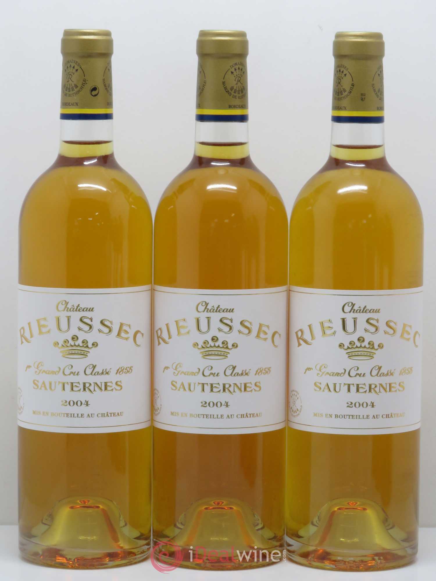 Château Rieussec 1er Grand Cru Classé 2004 - Lotto di 6 bottiglie - 1