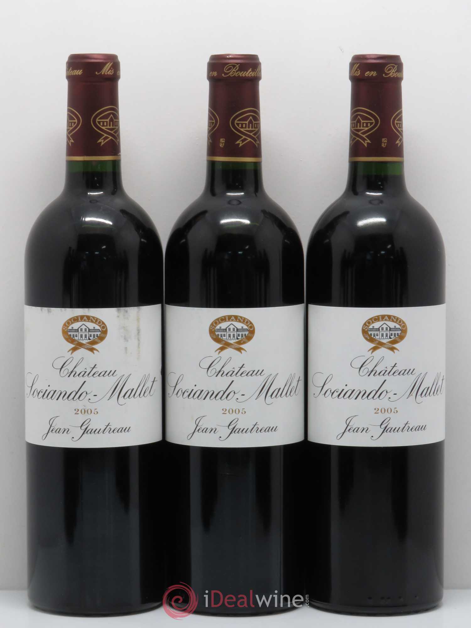 Château Sociando Mallet 2005 - Lot de 12 bouteilles - 3
