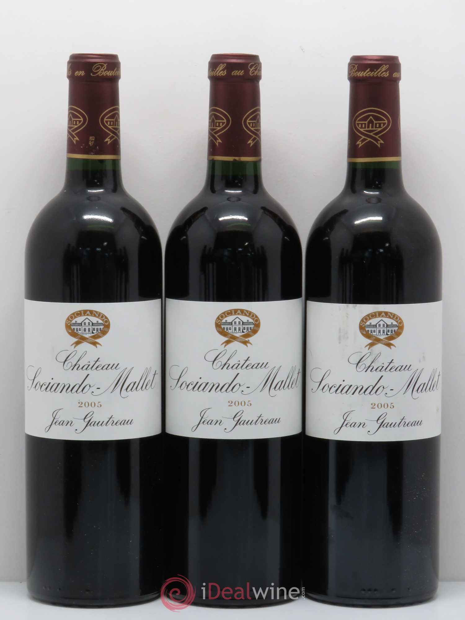 Château Sociando Mallet 2005 - Lot de 12 bouteilles - 4
