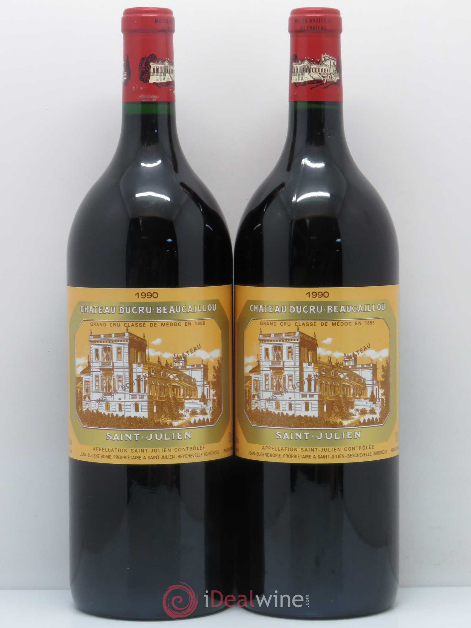 Château Ducru Beaucaillou 2ème Grand Cru Classé 1990 - Lot de 2 magnums - 0