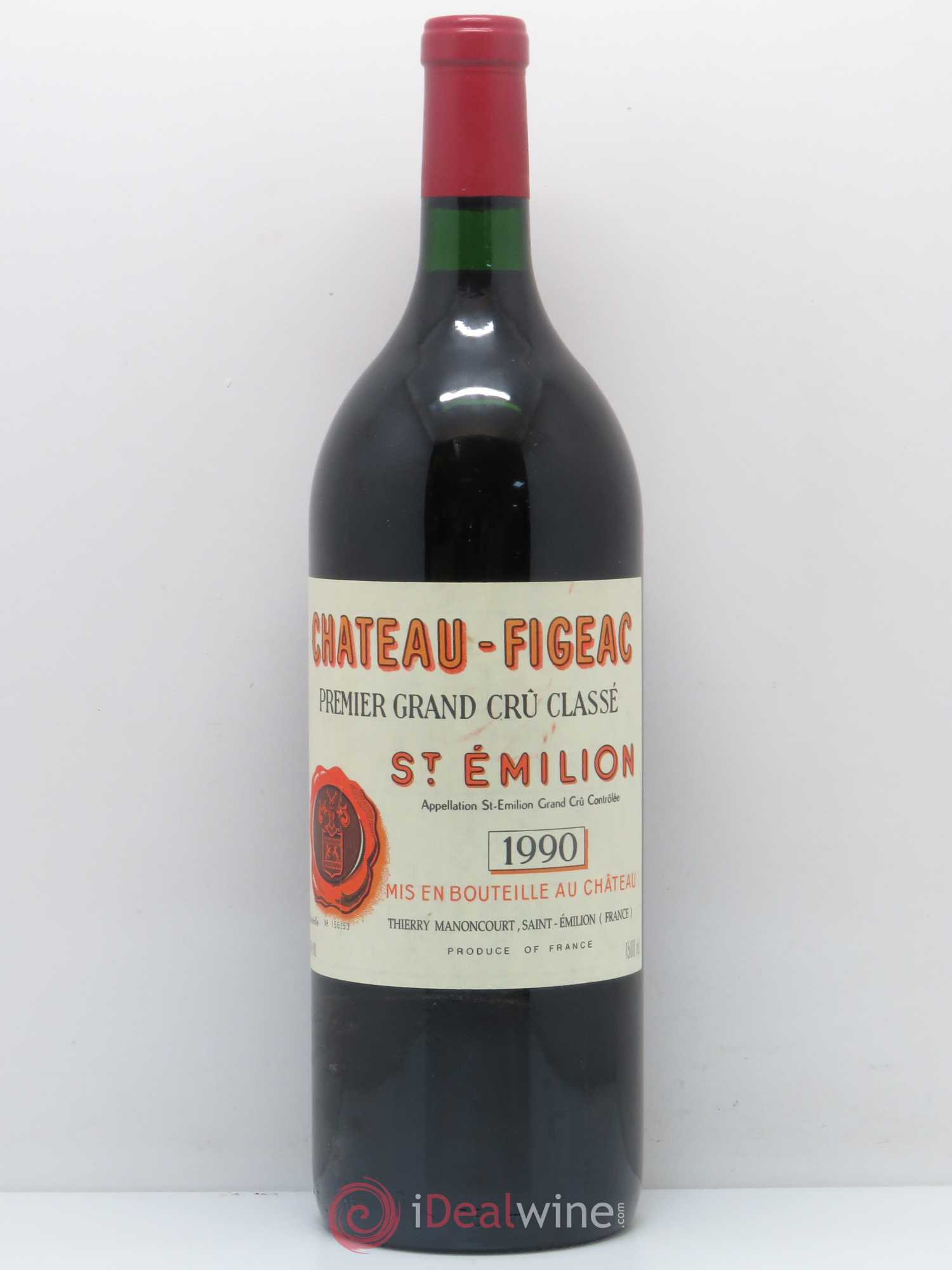 Château Figeac 1er Grand Cru Classé A 1990 - Lot de 1 magnum - 0