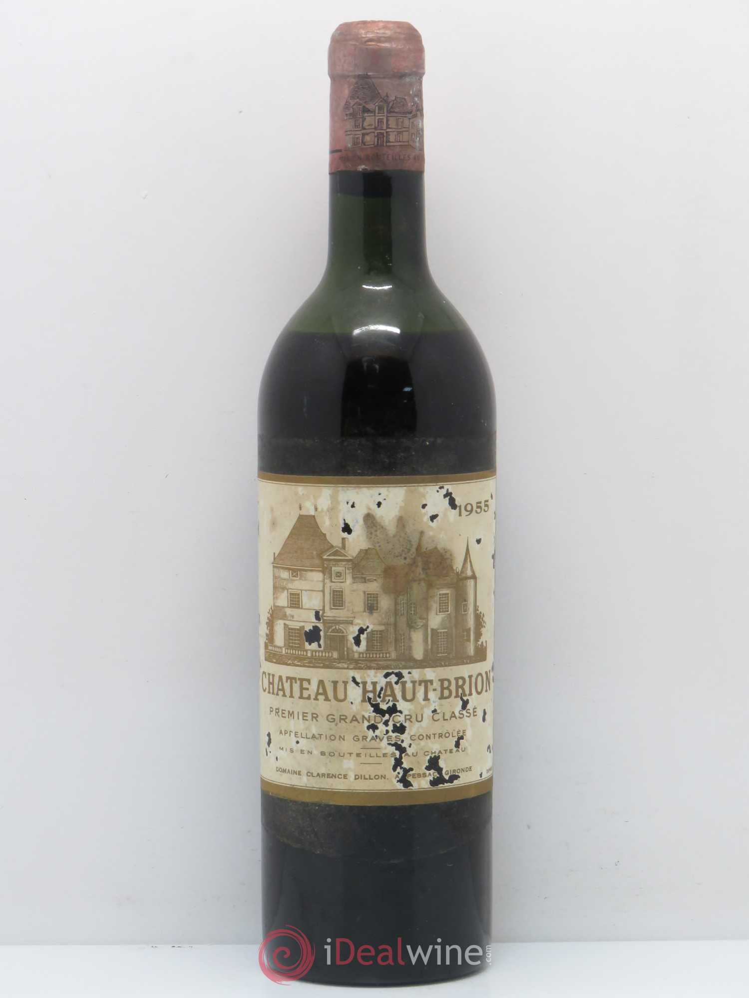 Château Haut Brion 1er Grand Cru Classé 1955 - Lot de 1 bouteille - 0