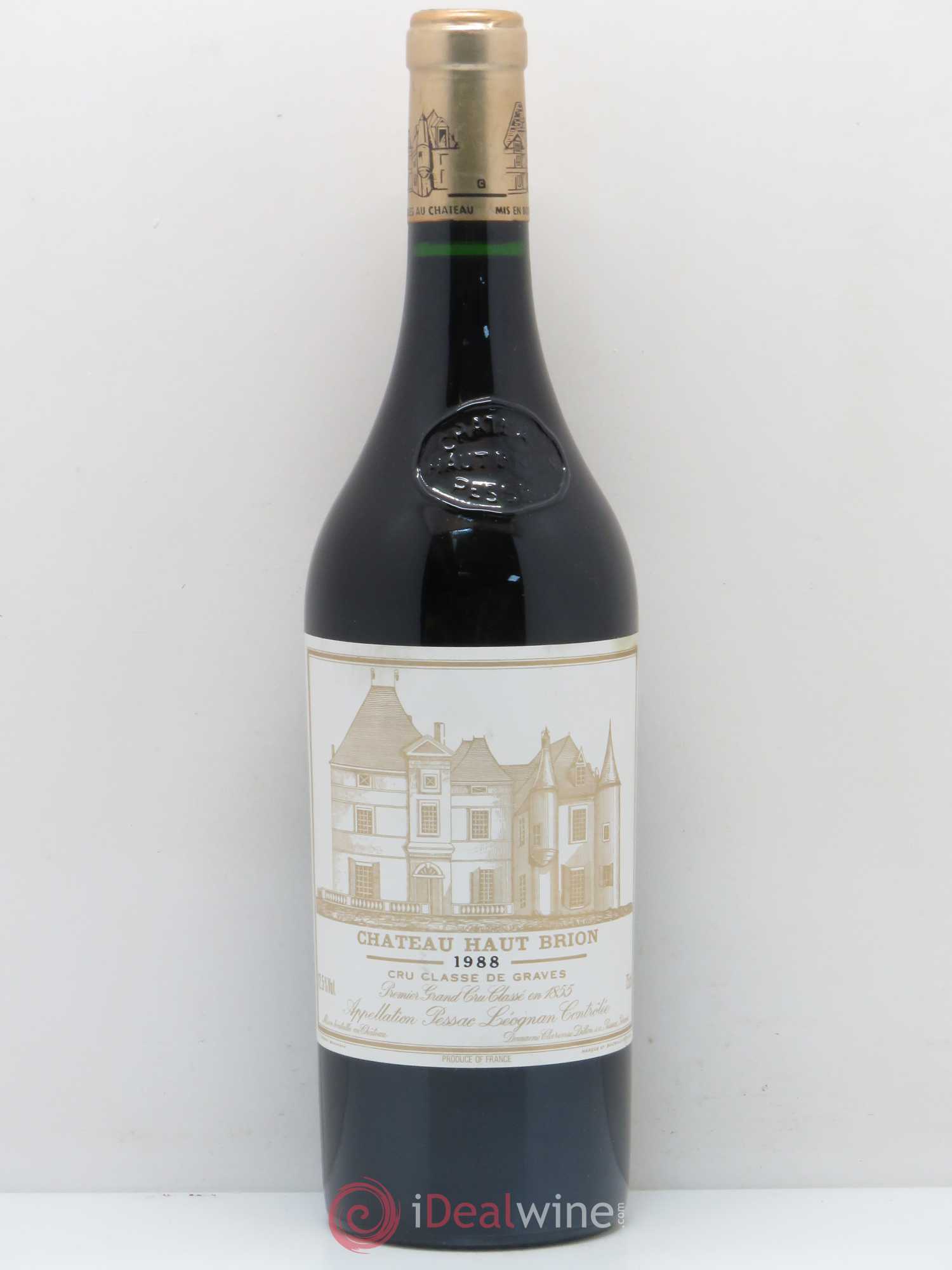 Château Haut Brion 1er Grand Cru Classé 1988 - Lot de 1 bouteille - 0