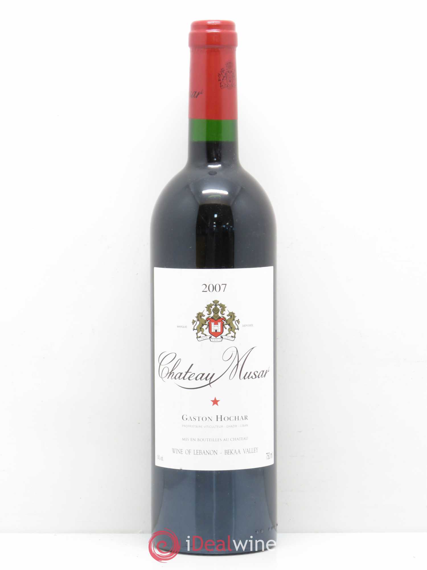 Château Musar Serge Hochar 2007 - Lot de 1 bouteille - 0