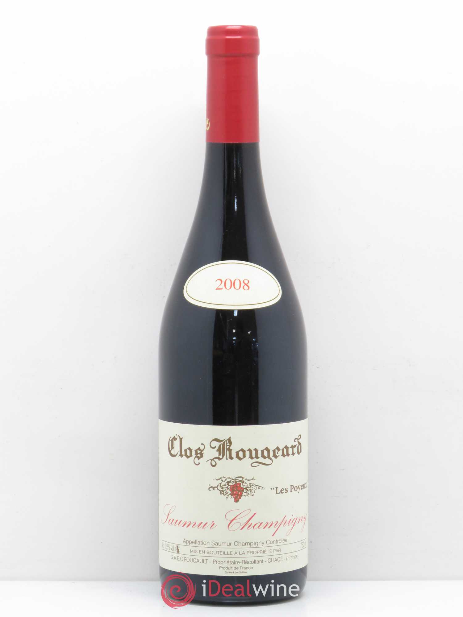 Saumur-Champigny Les Poyeux Clos Rougeard 2008 - Lot de 1 bouteille - 0