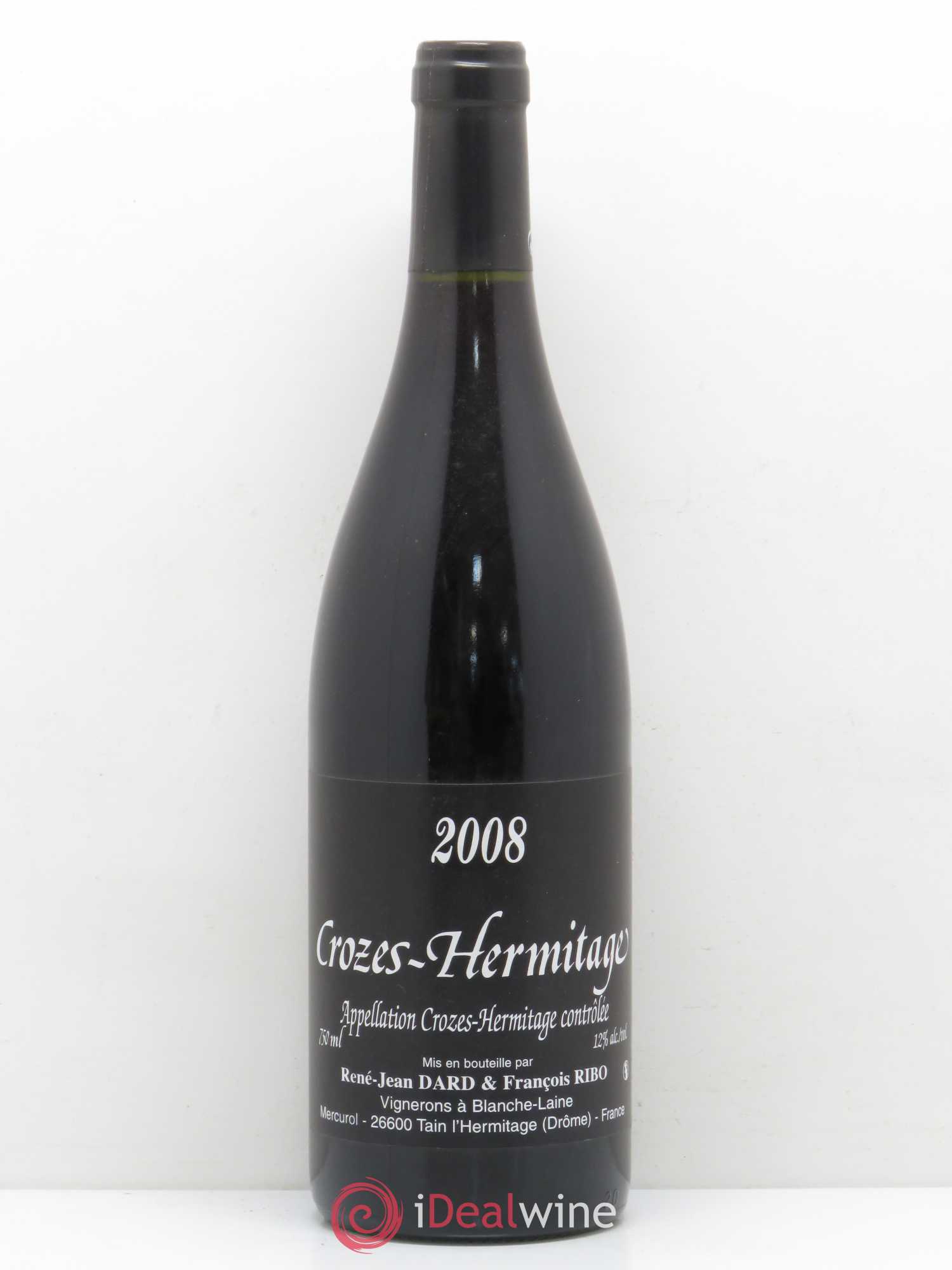 Crozes-Hermitage Dard & Ribo 2008 - Lot de 1 bouteille - 0
