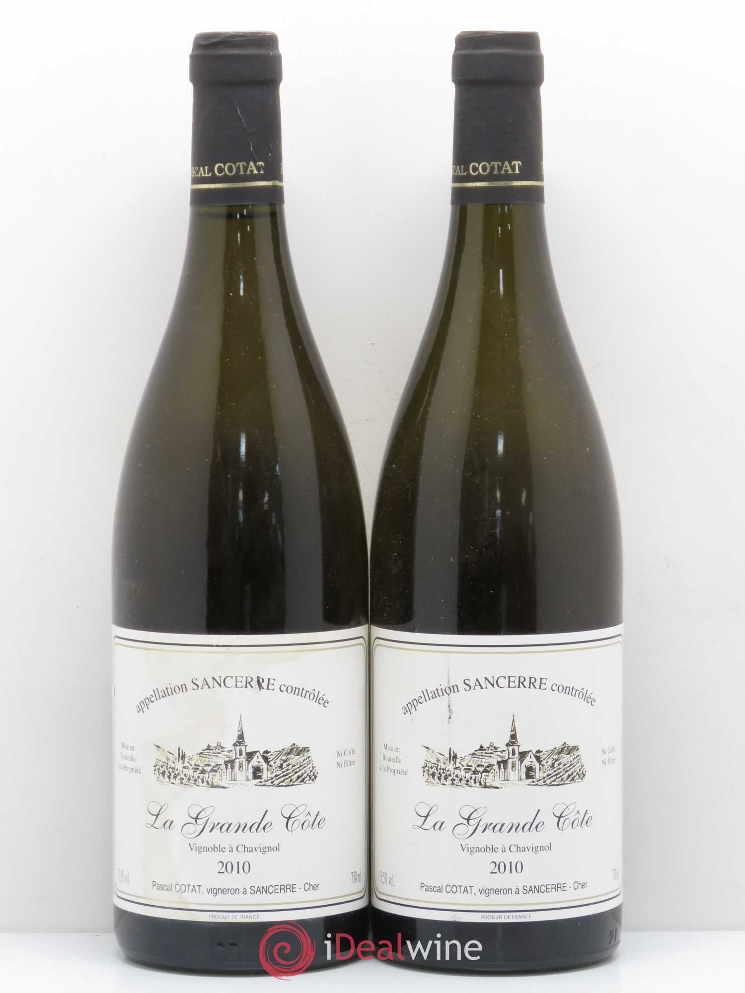 Sancerre La Grande Côte Pascal Cotat 2010 - Lot de 2 bouteilles - 0