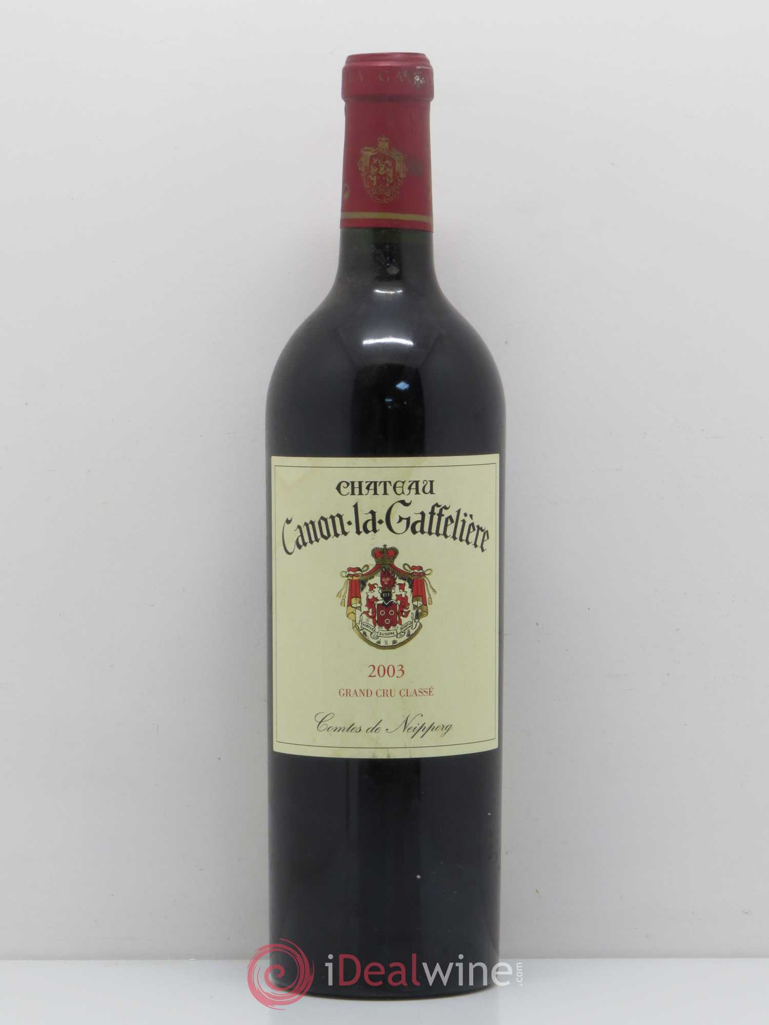 Château Canon la Gaffelière 1er Grand Cru Classé B 2003 - Lot de 1 bouteille - 0