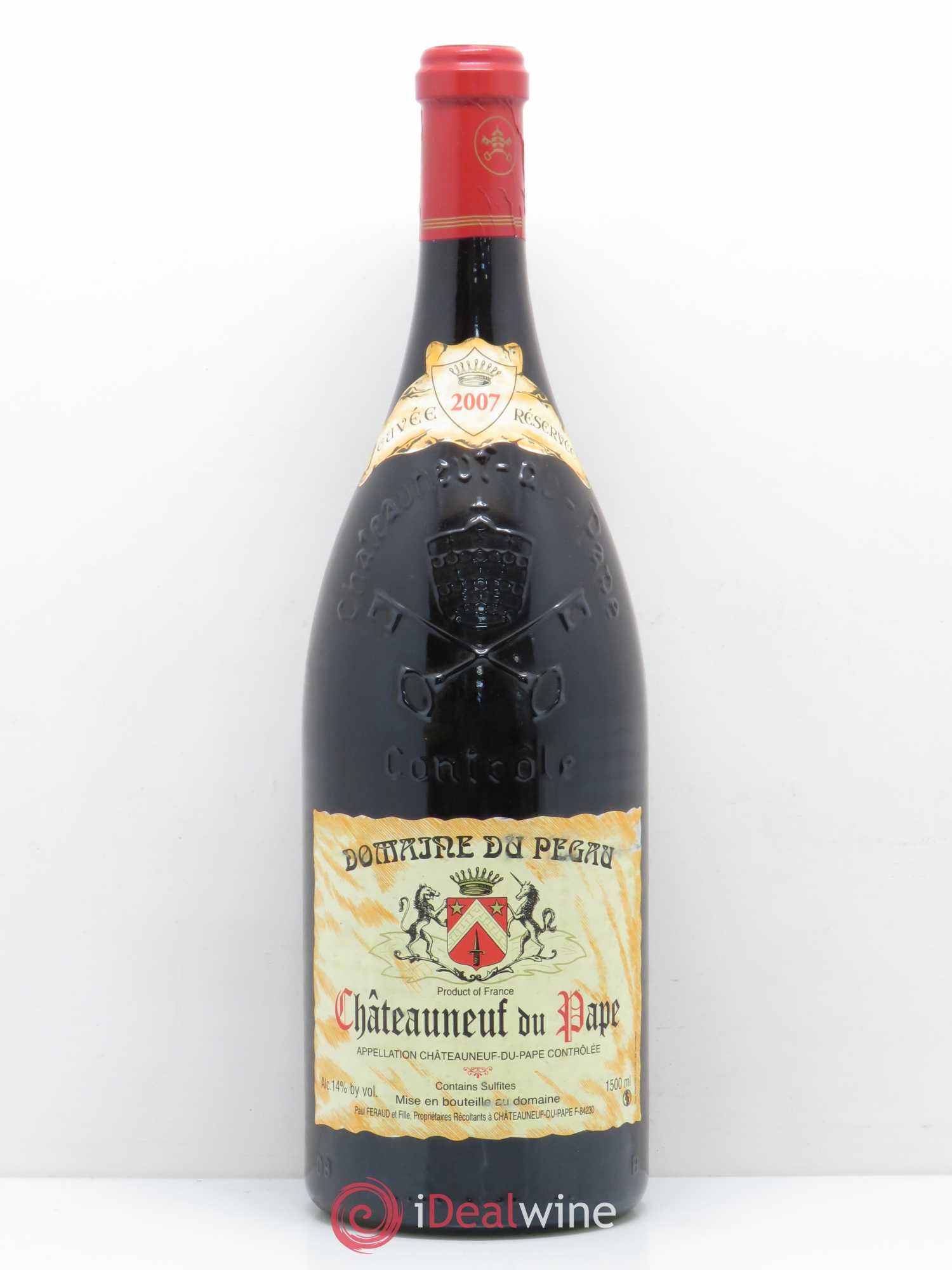 Châteauneuf-du-Pape Domaine du Pégau Cuvée Réservée Paul et Laurence Féraud 2007 - Lot de 1 magnum - 0