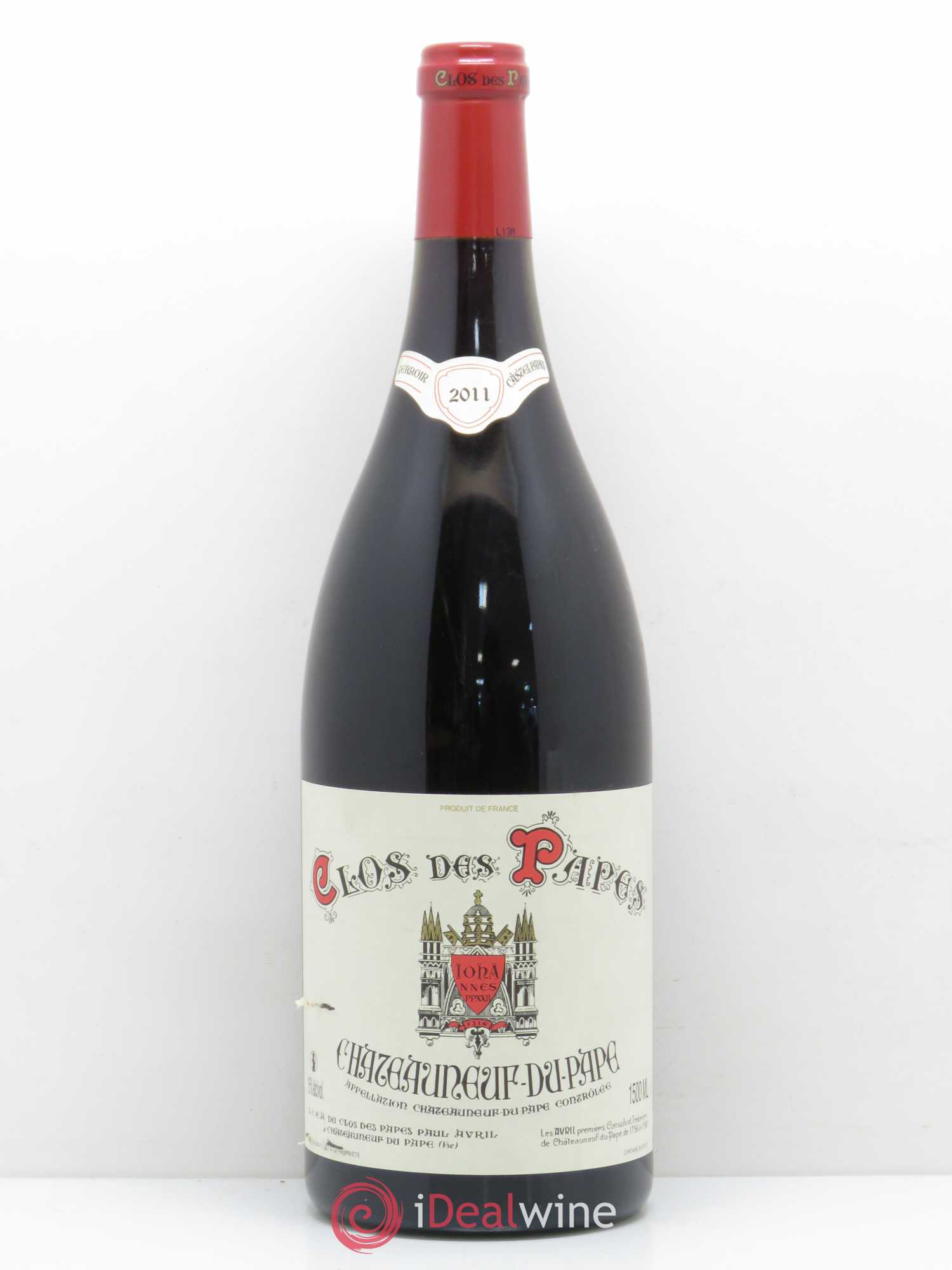 Châteauneuf-du-Pape Clos des Papes - Paul Avril 2011 - Lot de 1 magnum - 0