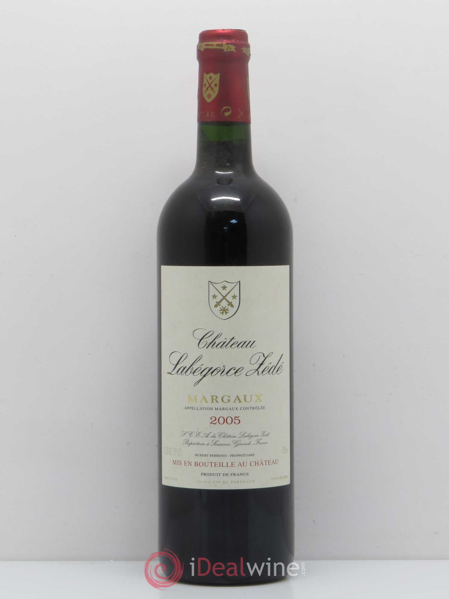 Château Labegorce Zédé Cru Bourgeois 2005 - Lot de 1 bouteille - 0
