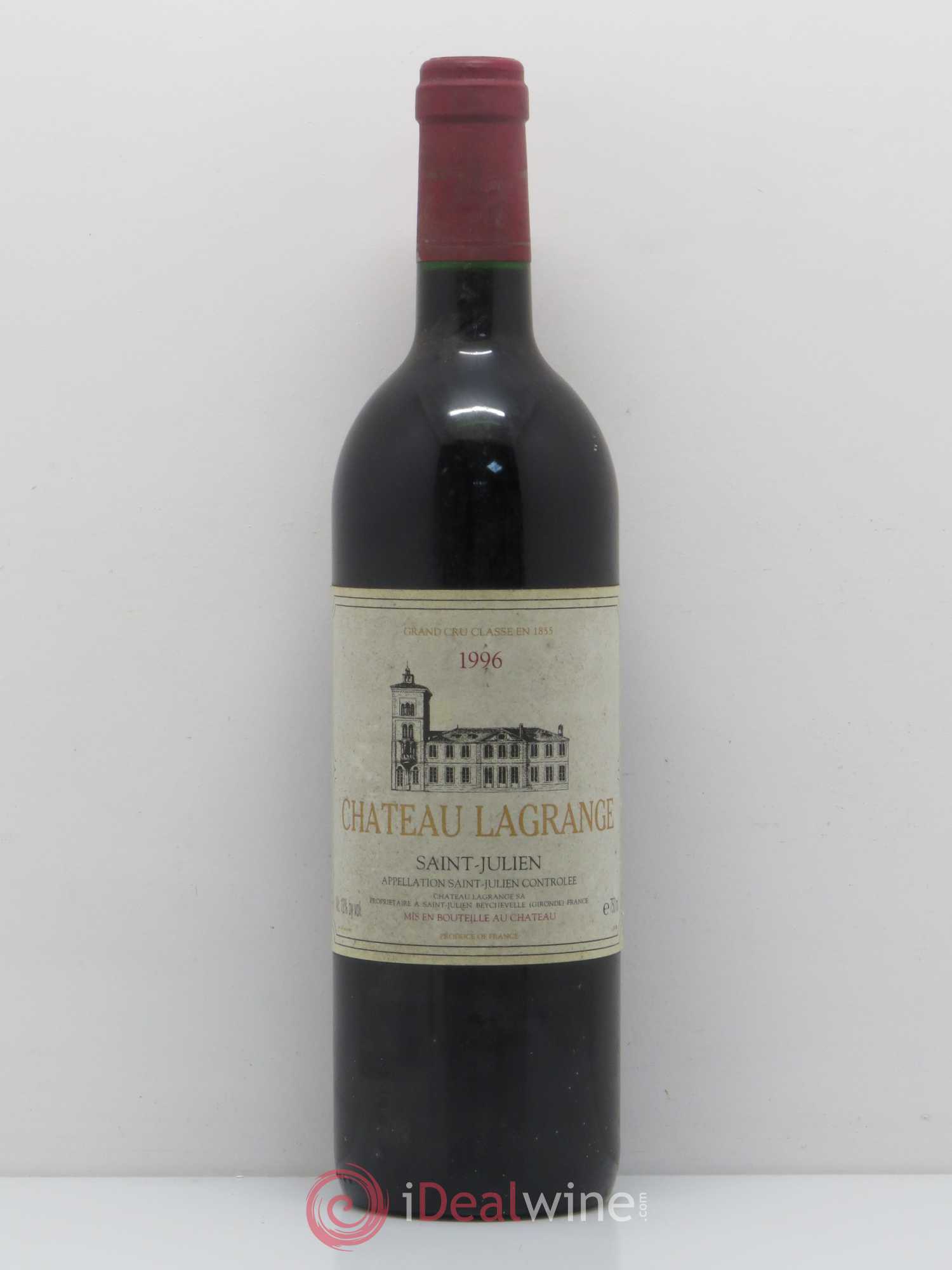 Château Lagrange 3ème Grand Cru Classé 1996 - Lot de 1 bouteille - 0