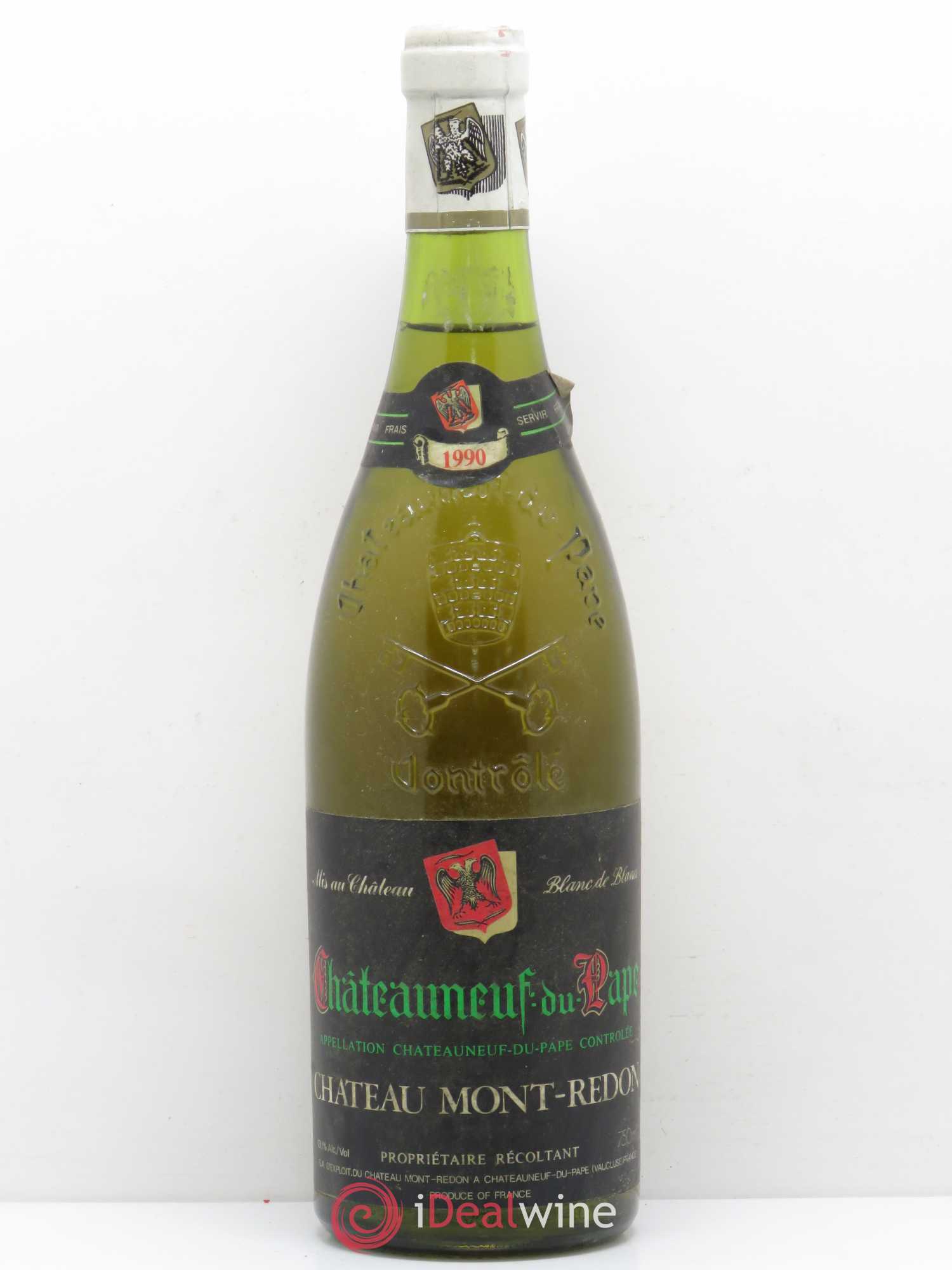 Châteauneuf-du-Pape Château Mont-Redon Famille Abeille-Fabre 1990 - Posten von 1 Flasche - 0