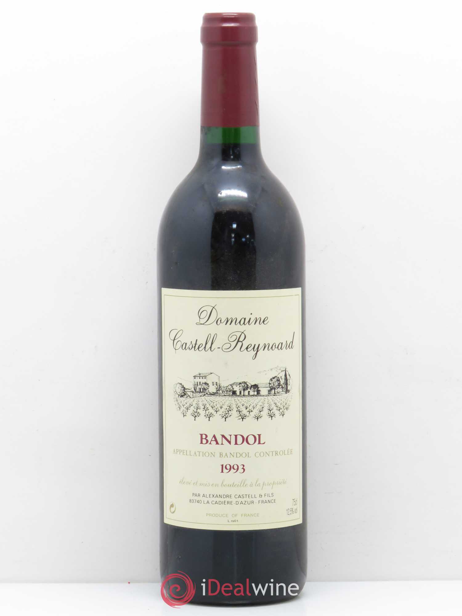 Bandol Castell-Reynoard 1993 - Lot de 1 bouteille - 0