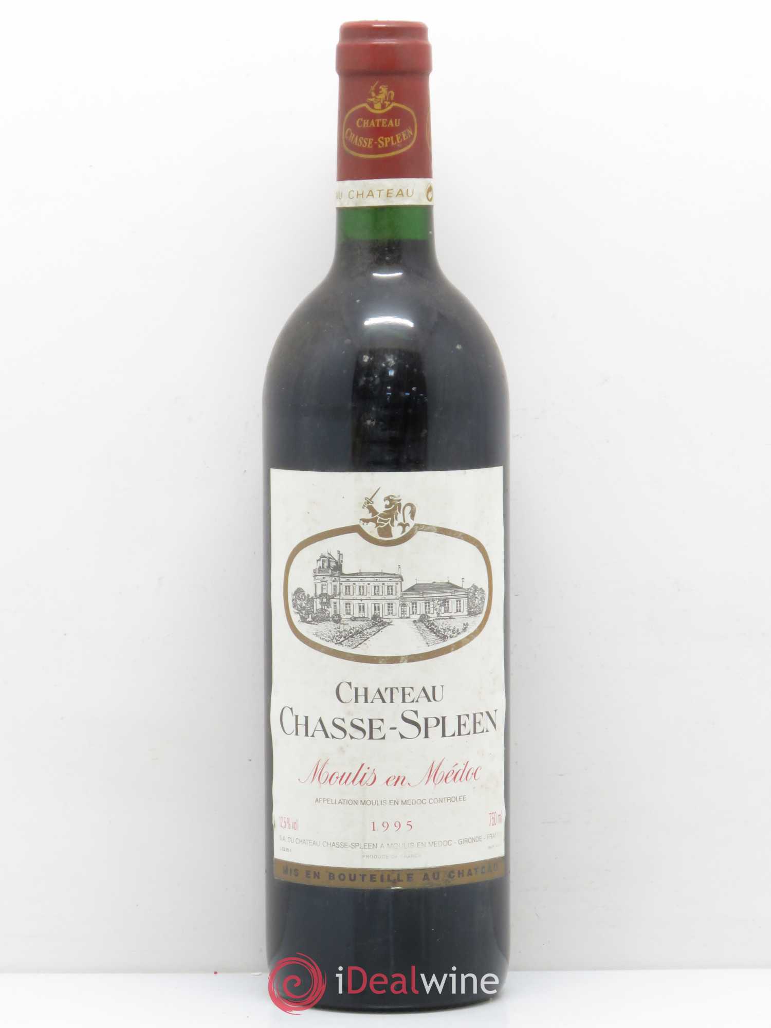 Château Chasse Spleen 1995 - Lot de 1 bouteille - 0