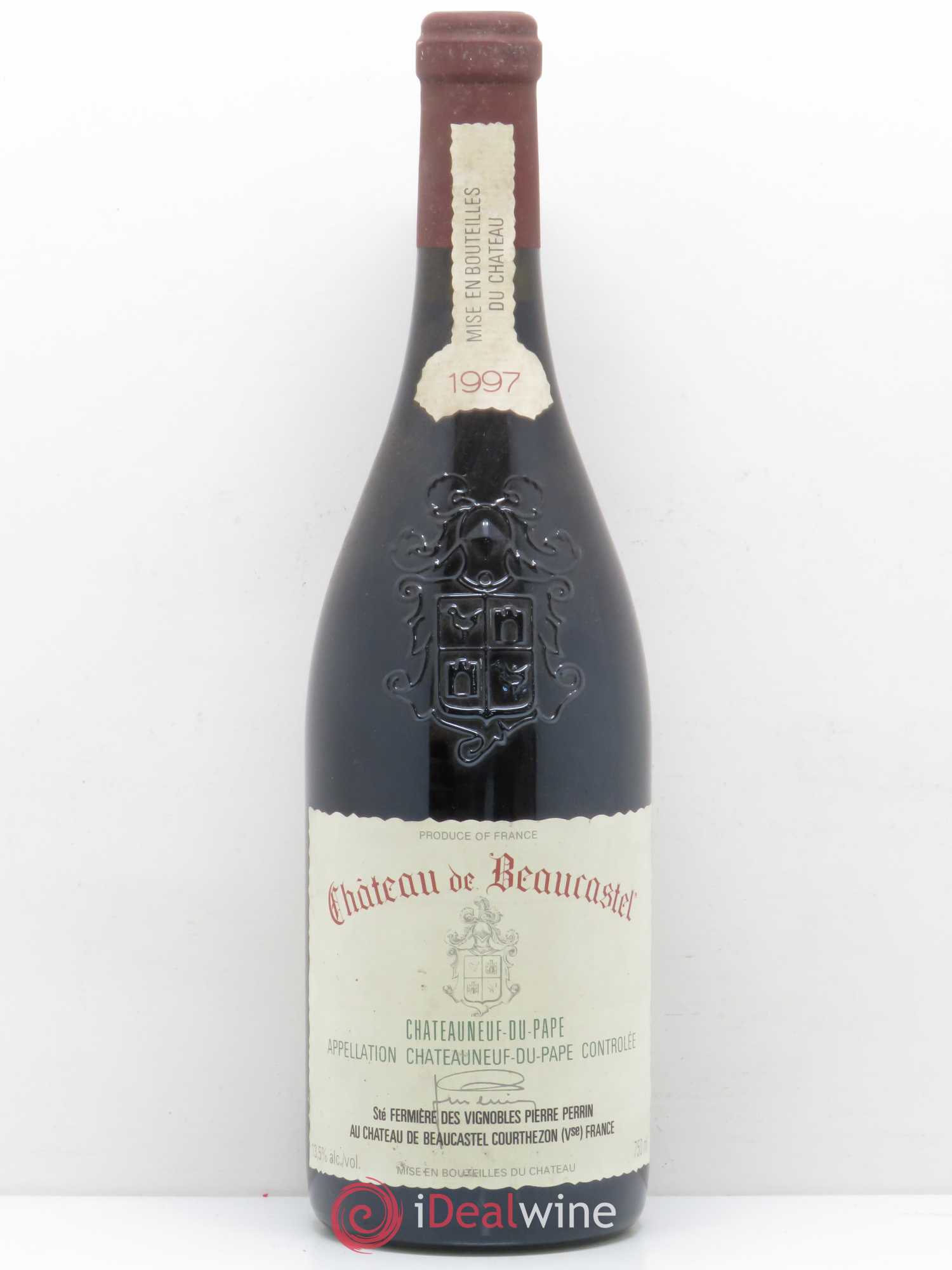 Châteauneuf-du-Pape Château de Beaucastel Famille Perrin 1997 - Lot de 1 bouteille - 0