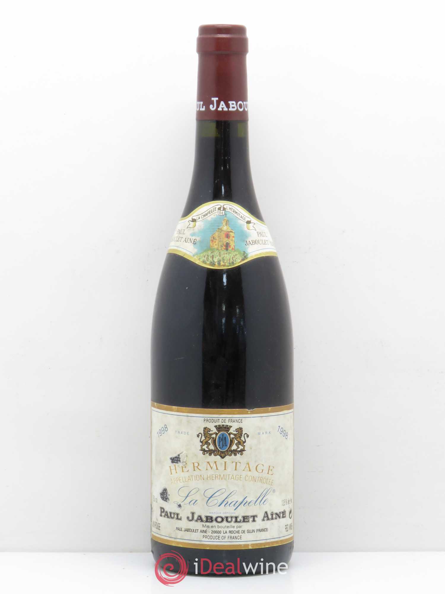 Hermitage La Chapelle Paul Jaboulet Ainé 1998 - Lot de 1 bouteille - 0