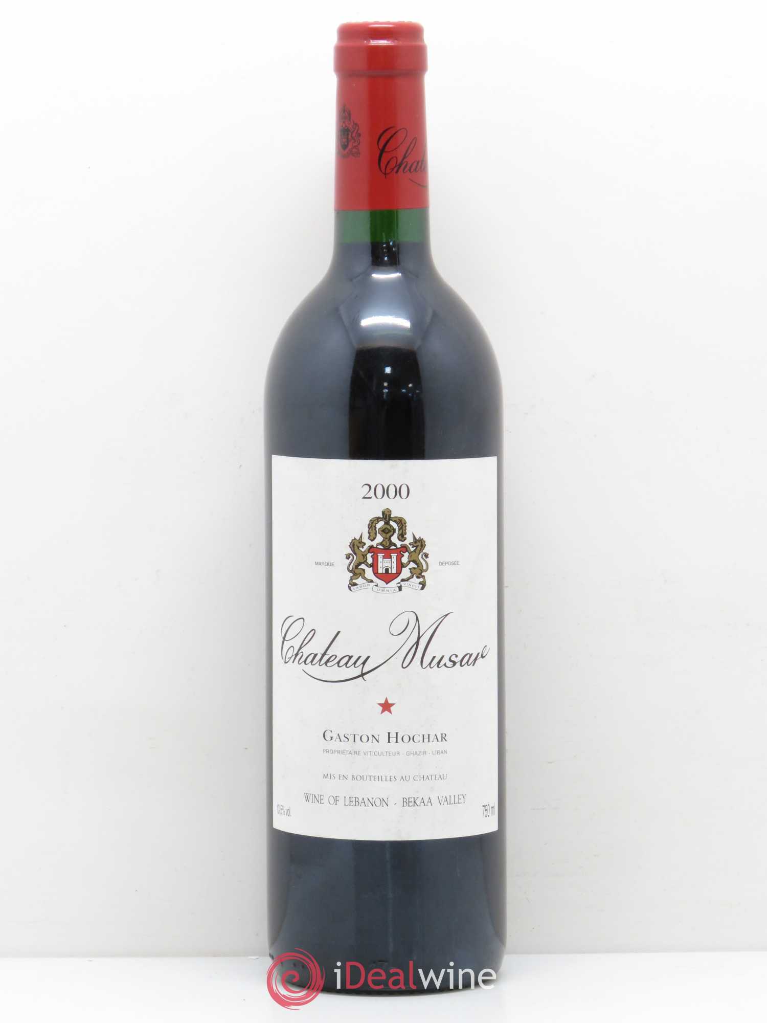 Château Musar Serge Hochar 2000 - Lot de 1 bouteille - 0