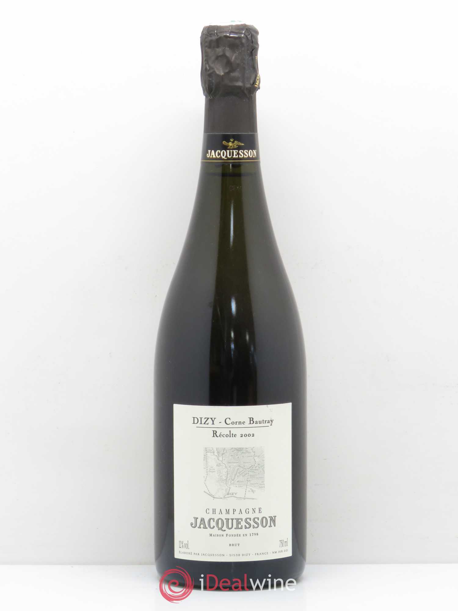 Dizy Corne Bautray Extra-Brut Jacquesson 2002 - Lot de 1 bouteille - 0