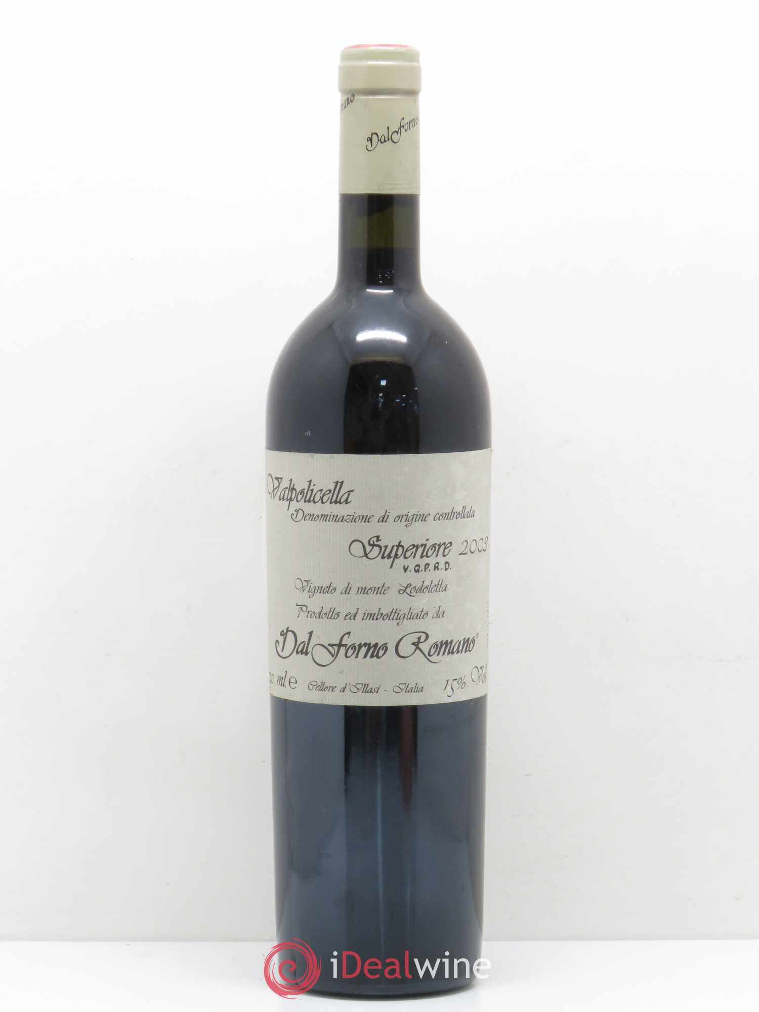 Italie Romano dal Forno Vigneto Monte Lodoletta Valpolicella Superiore 2003 - Posten von 1 Flasche - 0