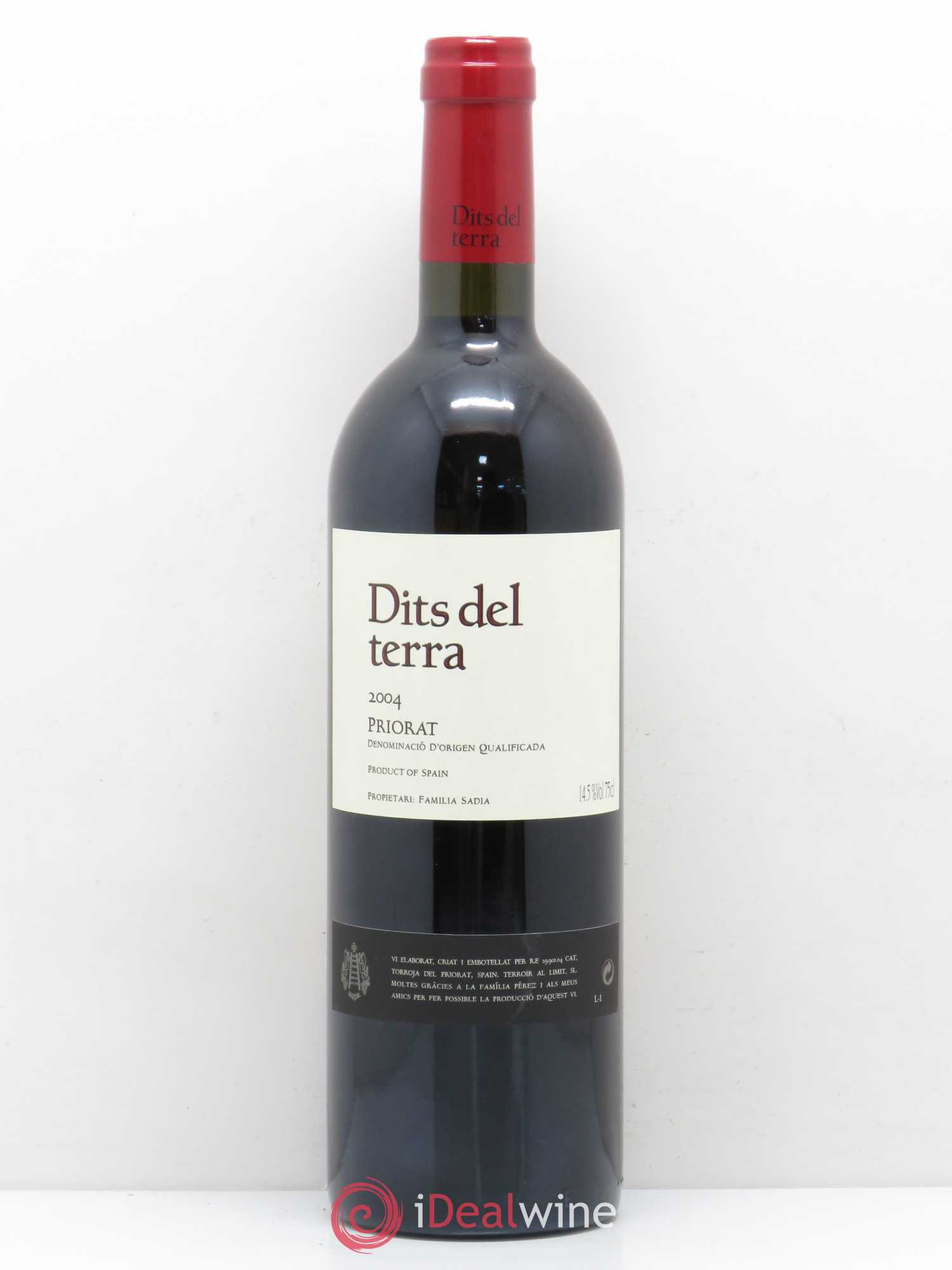 Priorat DOCA Dits del Terra Famille Sadie 2004 - Posten von 1 Flasche - 0