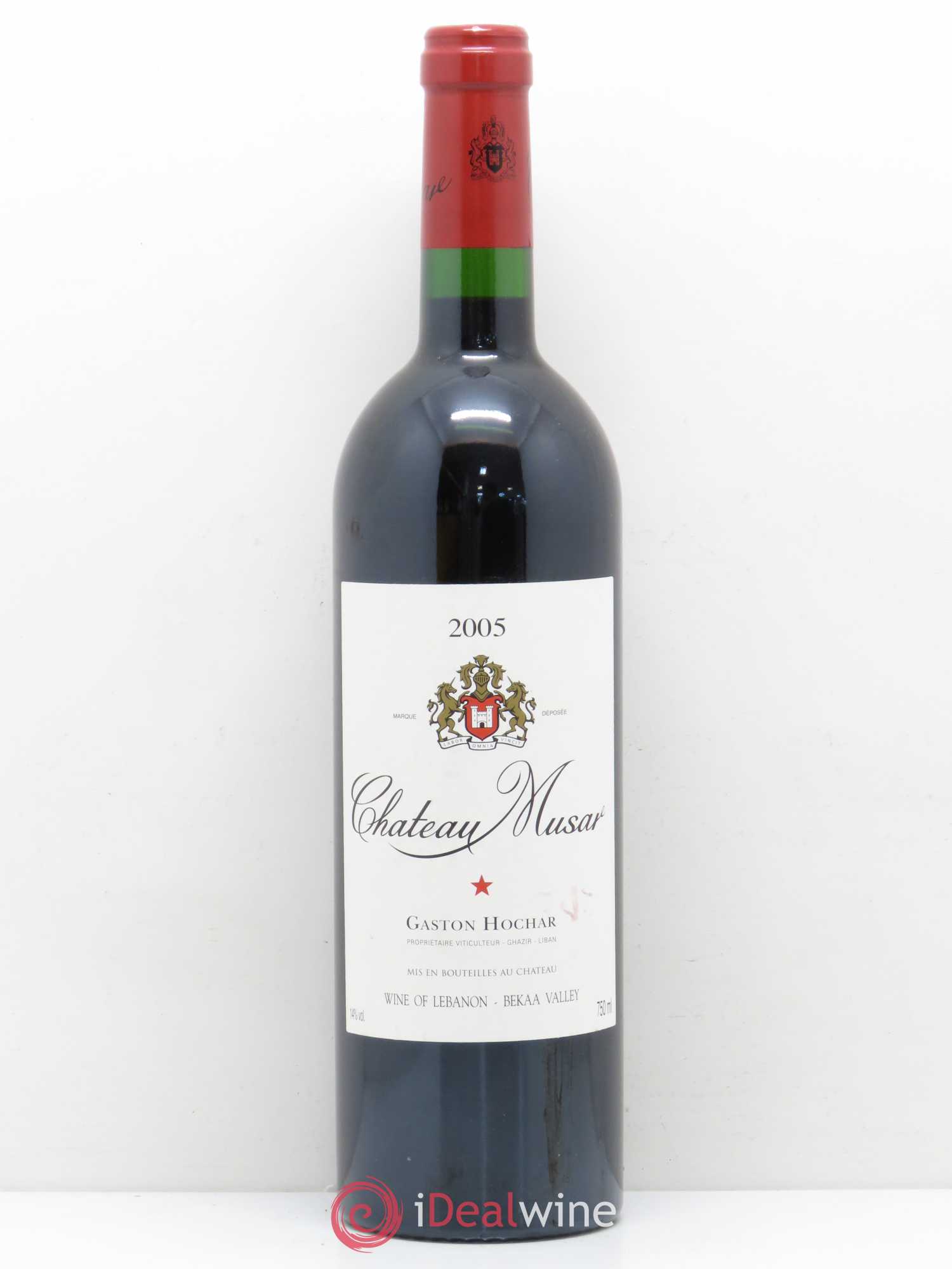 Château Musar Serge Hochar 2005 - Lot de 1 bouteille - 0