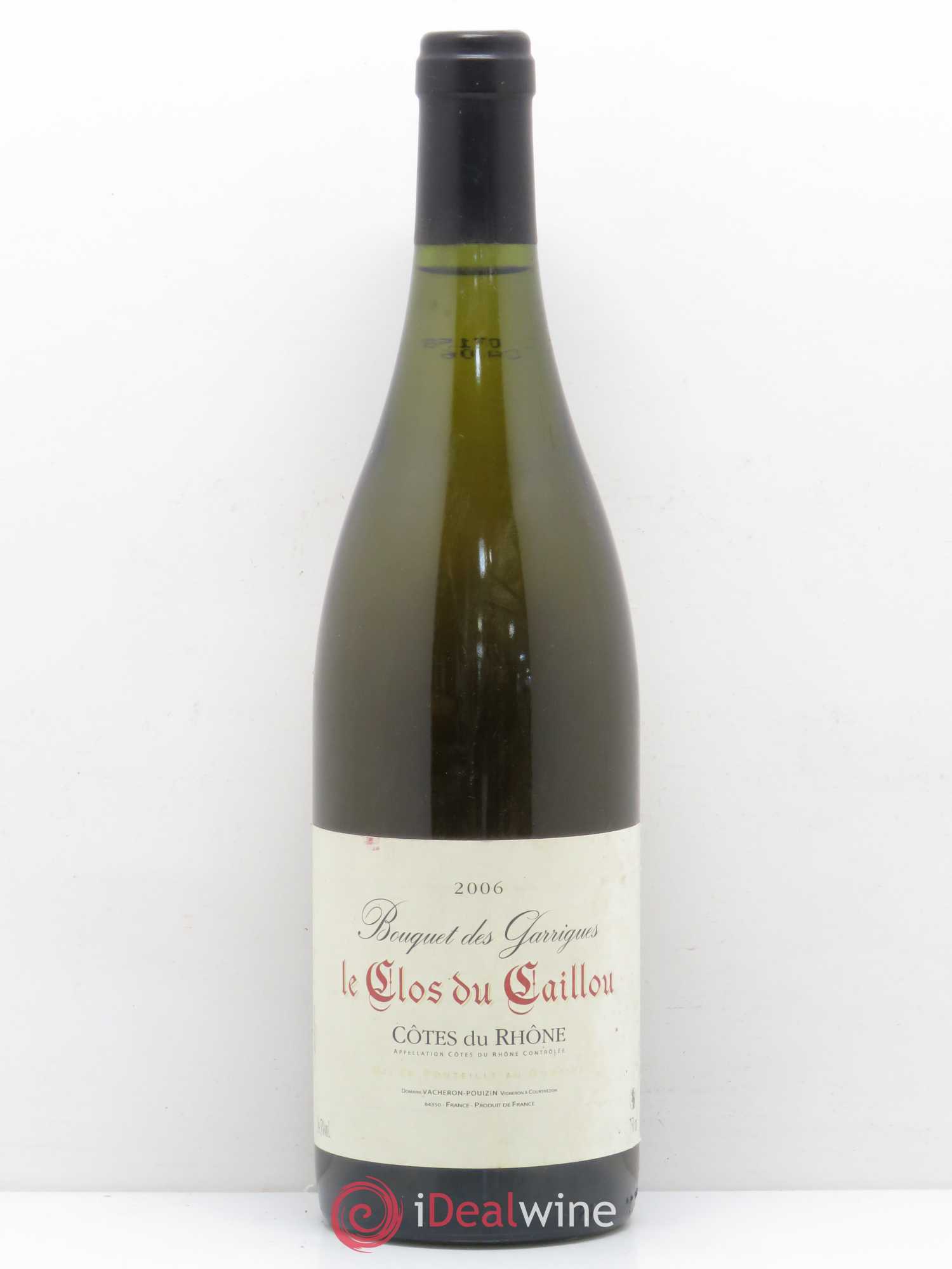 Côtes-du-Rhône Clos du Caillou Bouquet des Garrigues 2006 - Posten von 1 Flasche - 0