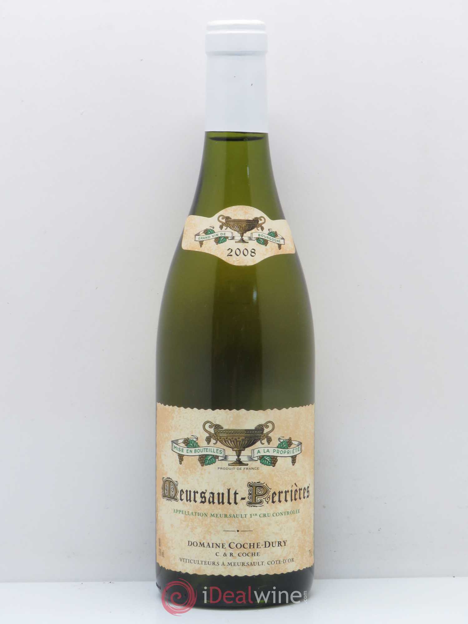 Meursault 1er Cru Perrières Coche Dury (Domaine) 2008 - Lot de 1 bouteille - 0
