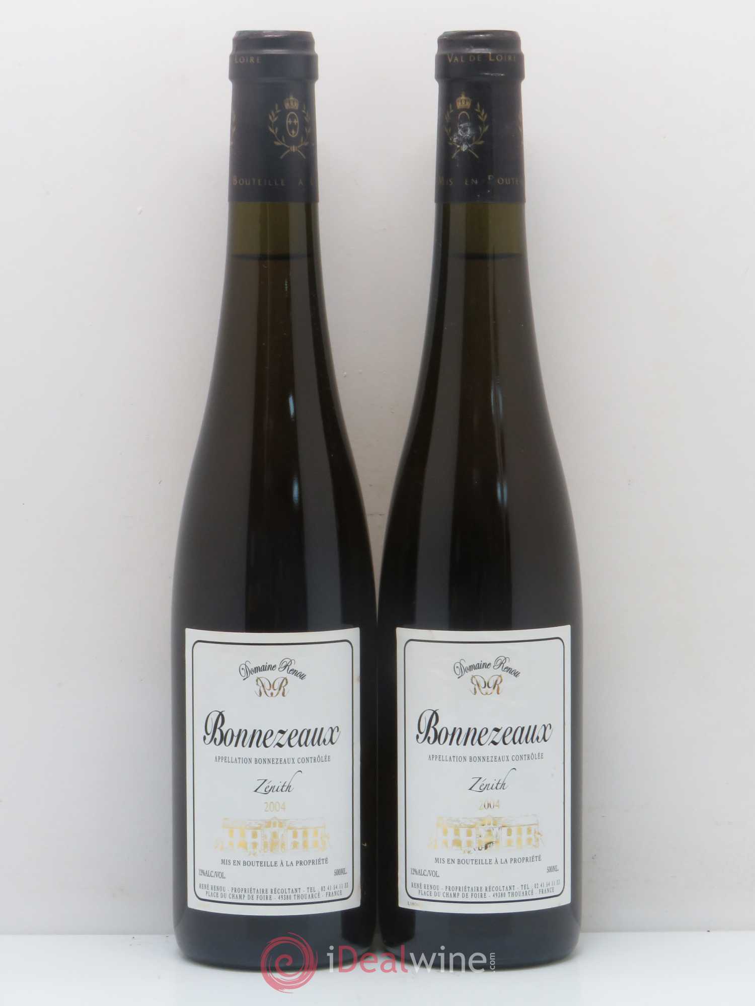 Bonnezeaux Cuvée Zénith René Renou 2004 - Posten von 2 Flaschen - 0