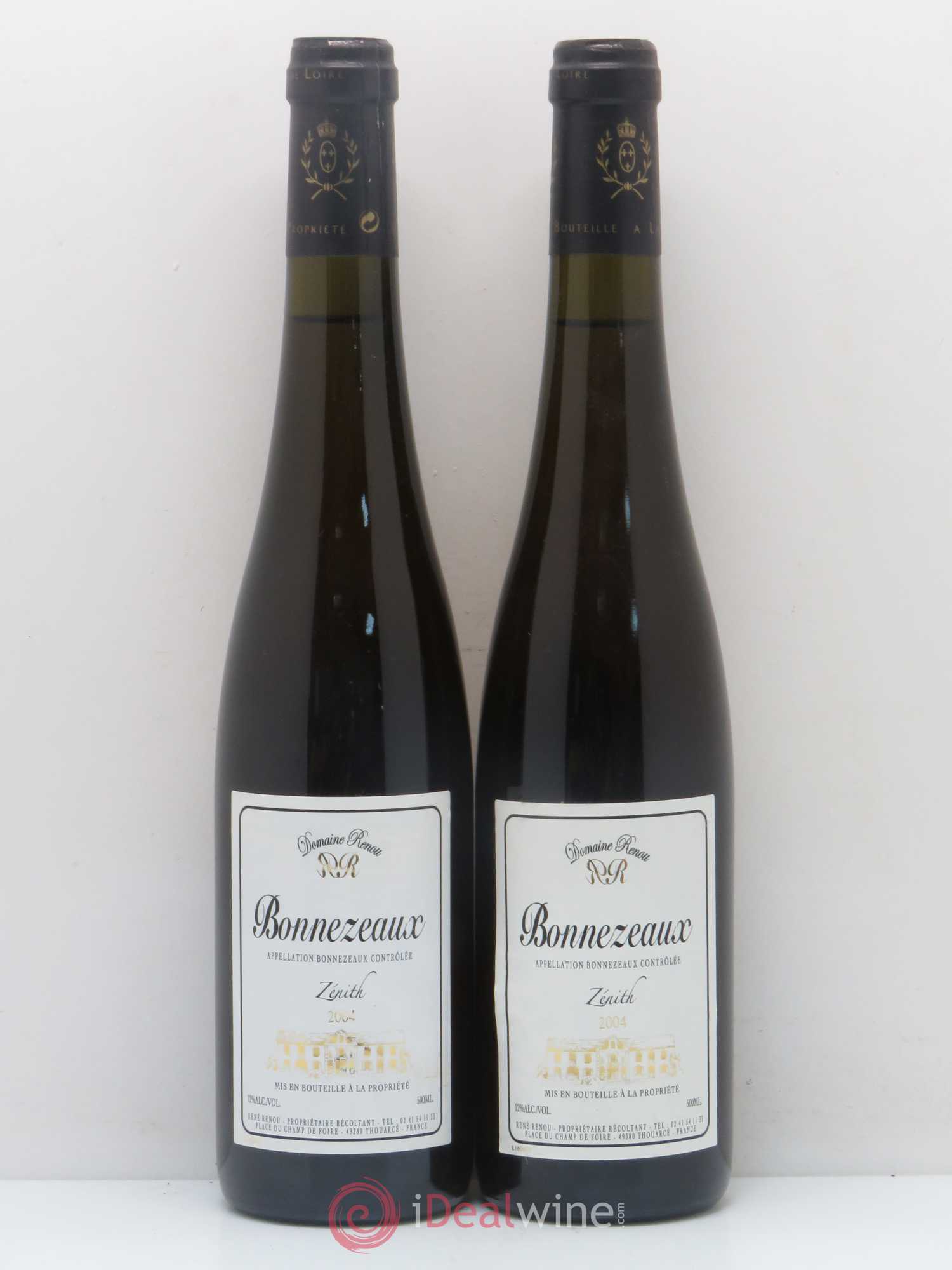 Bonnezeaux Cuvée Zénith René Renou 2004 - Posten von 2 Flaschen - 0