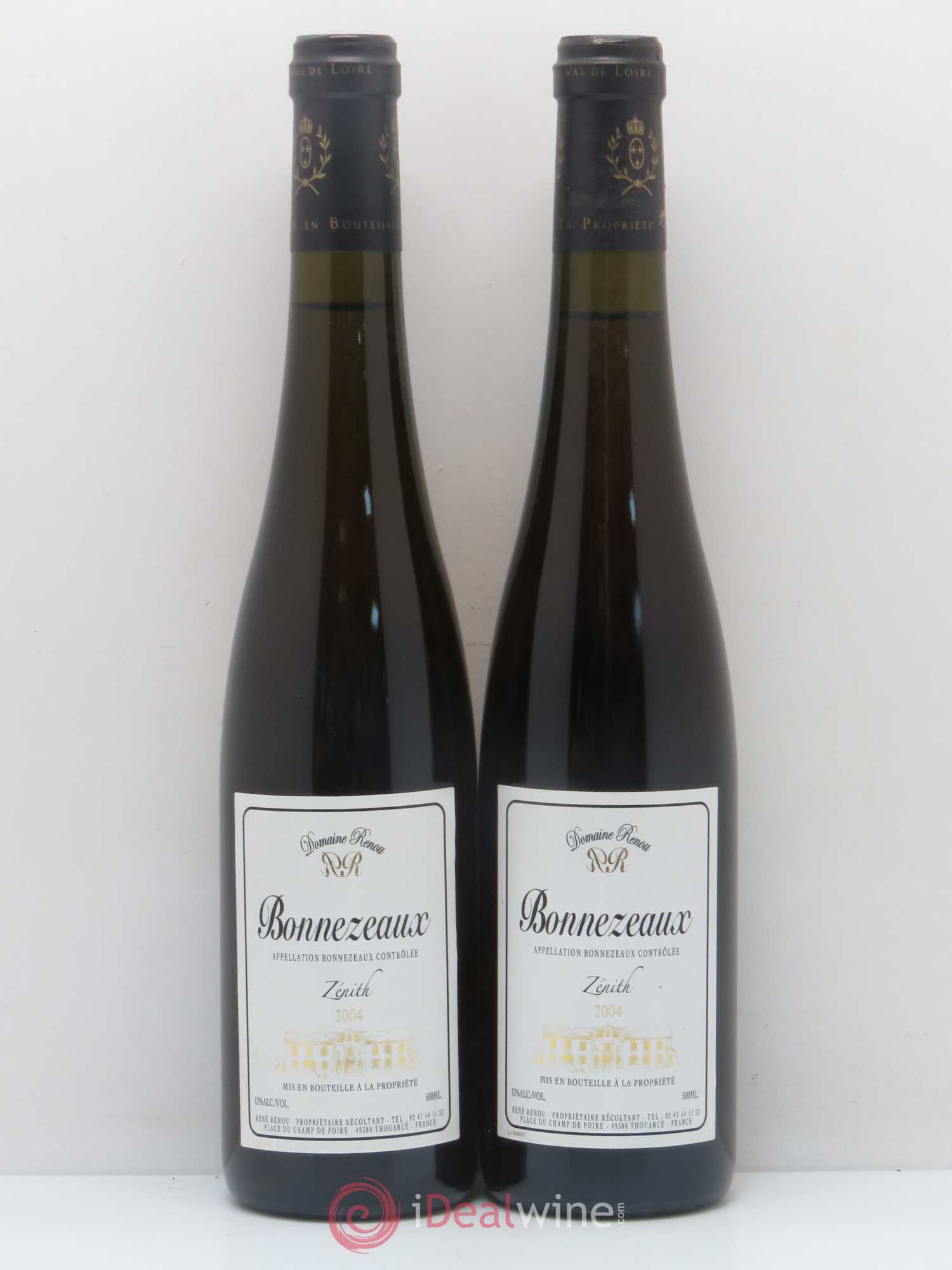 Bonnezeaux Cuvée Zénith René Renou 2004 - Posten von 2 Flaschen - 0