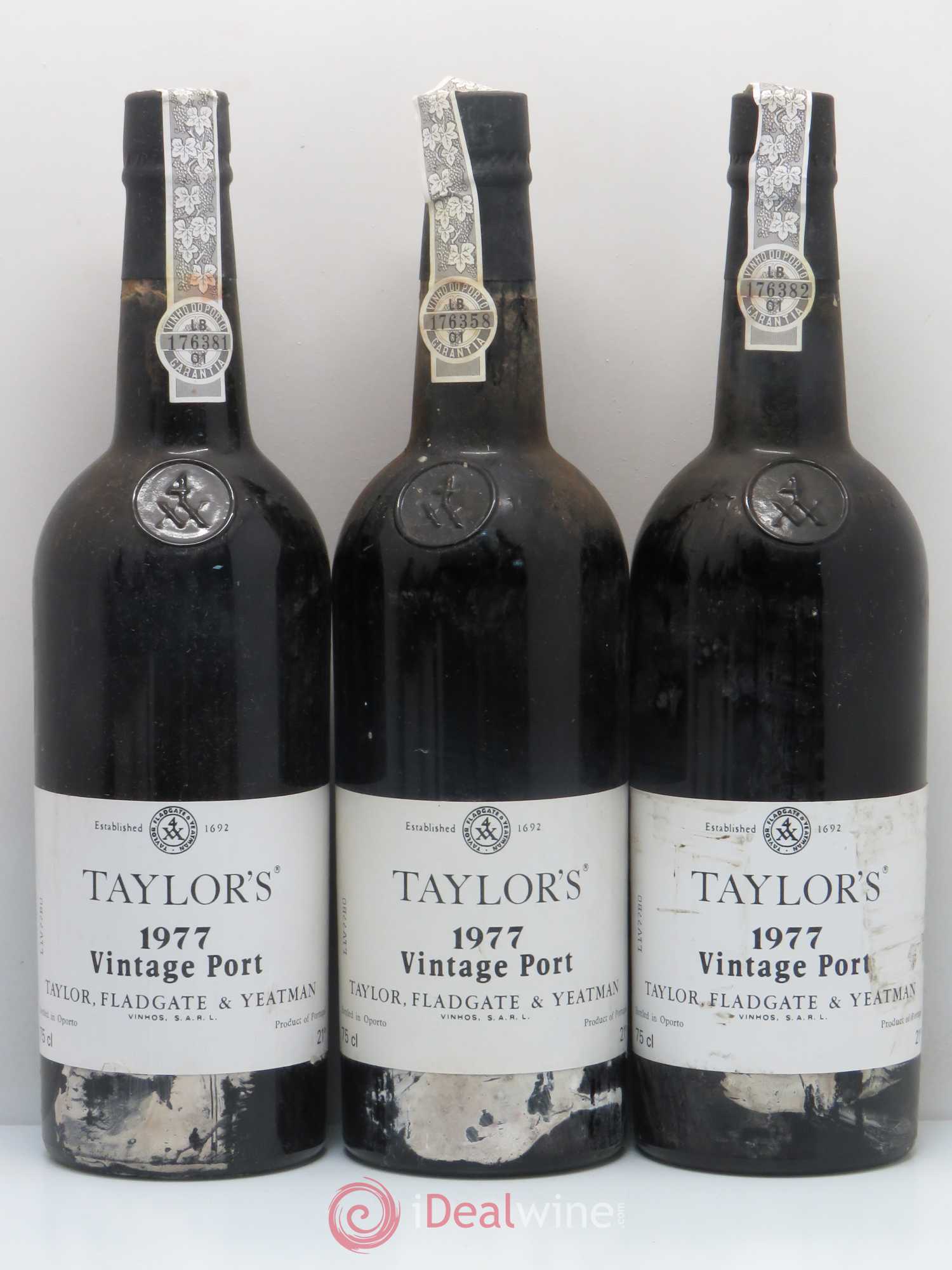 Porto Taylor's Vintage 1977 - Lot de 6 bouteilles - 1