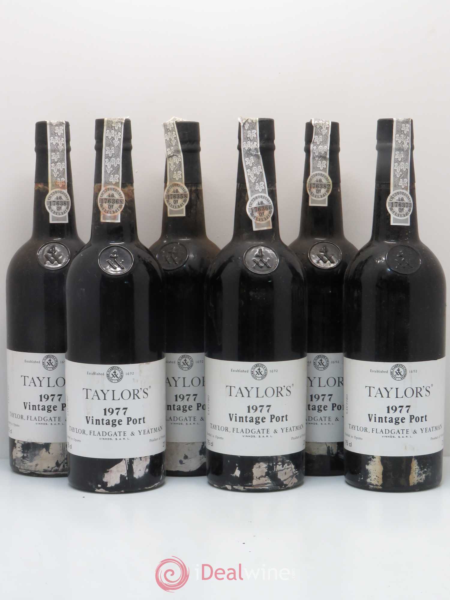 Porto Taylor's Vintage 1977 - Lot de 6 bouteilles - 0