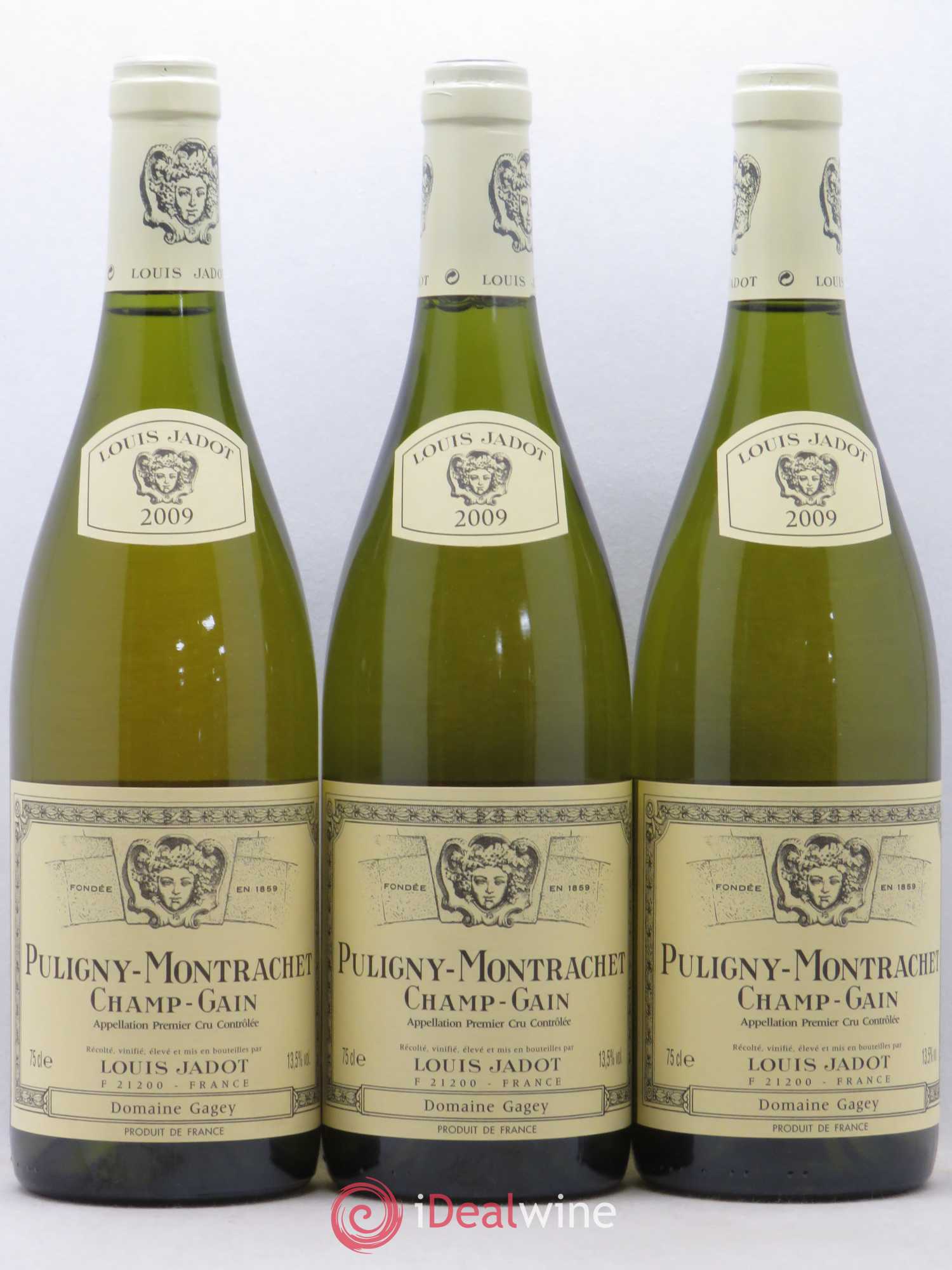 Puligny-Montrachet 1er Cru Champ-Gain Louis Jadot 2009 - Posten von 3 Flaschen - 0