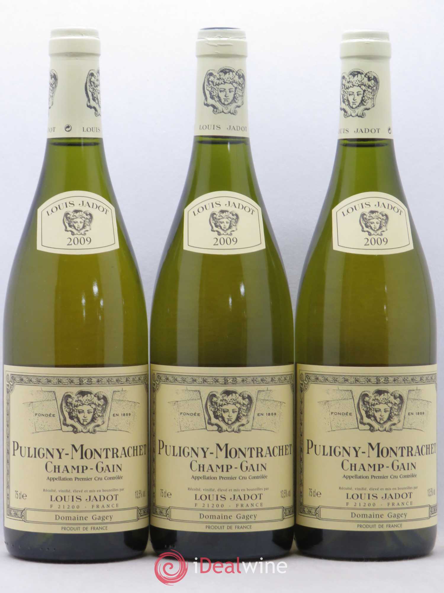 Puligny-Montrachet 1er Cru Champ-Gain Louis Jadot 2009 - Posten von 3 Flaschen - 0