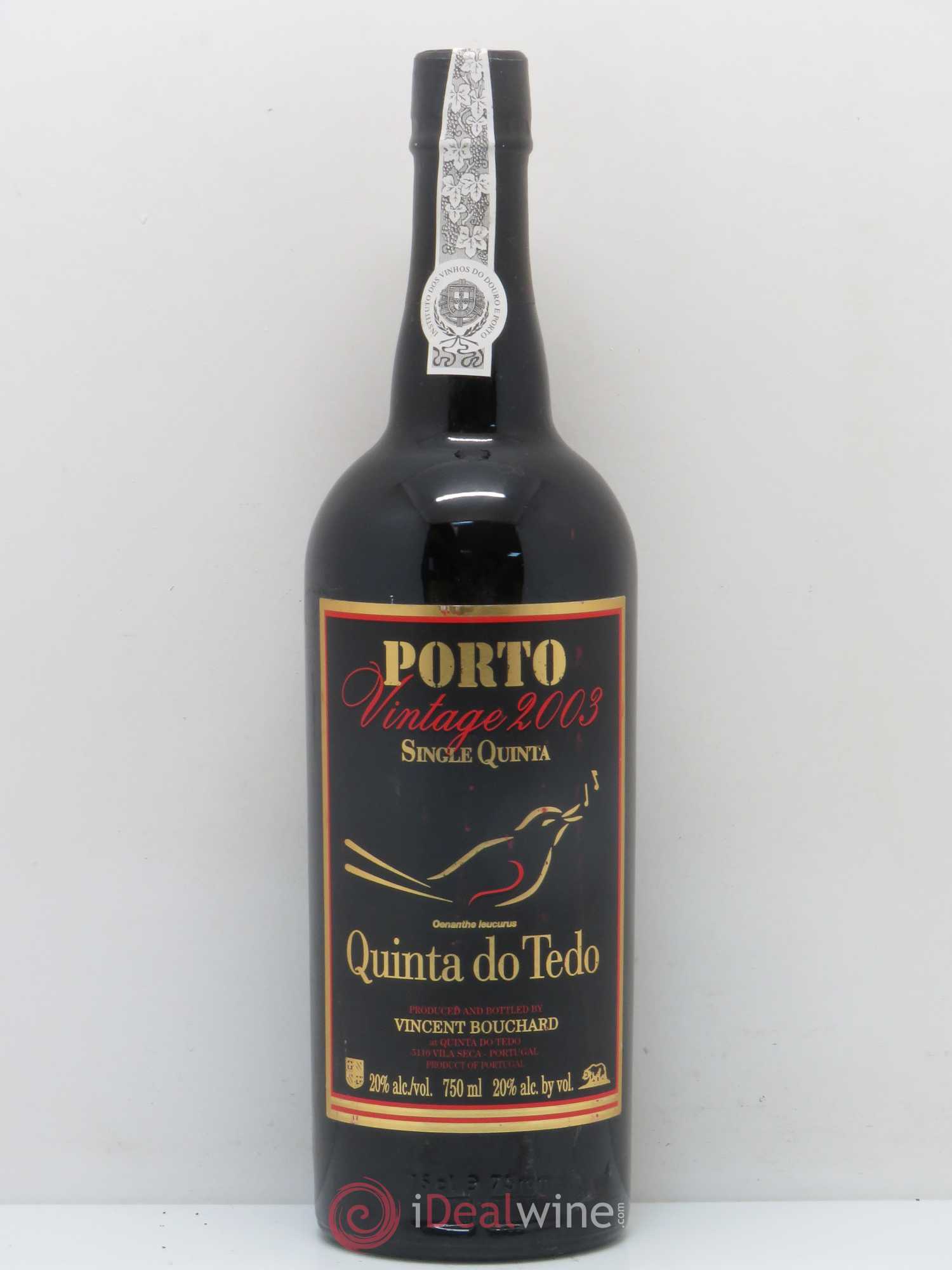 Porto Porto Vintage Quinta do Tedo Traditional Single Quinta 2003 - Posten von 1 Flasche - 0