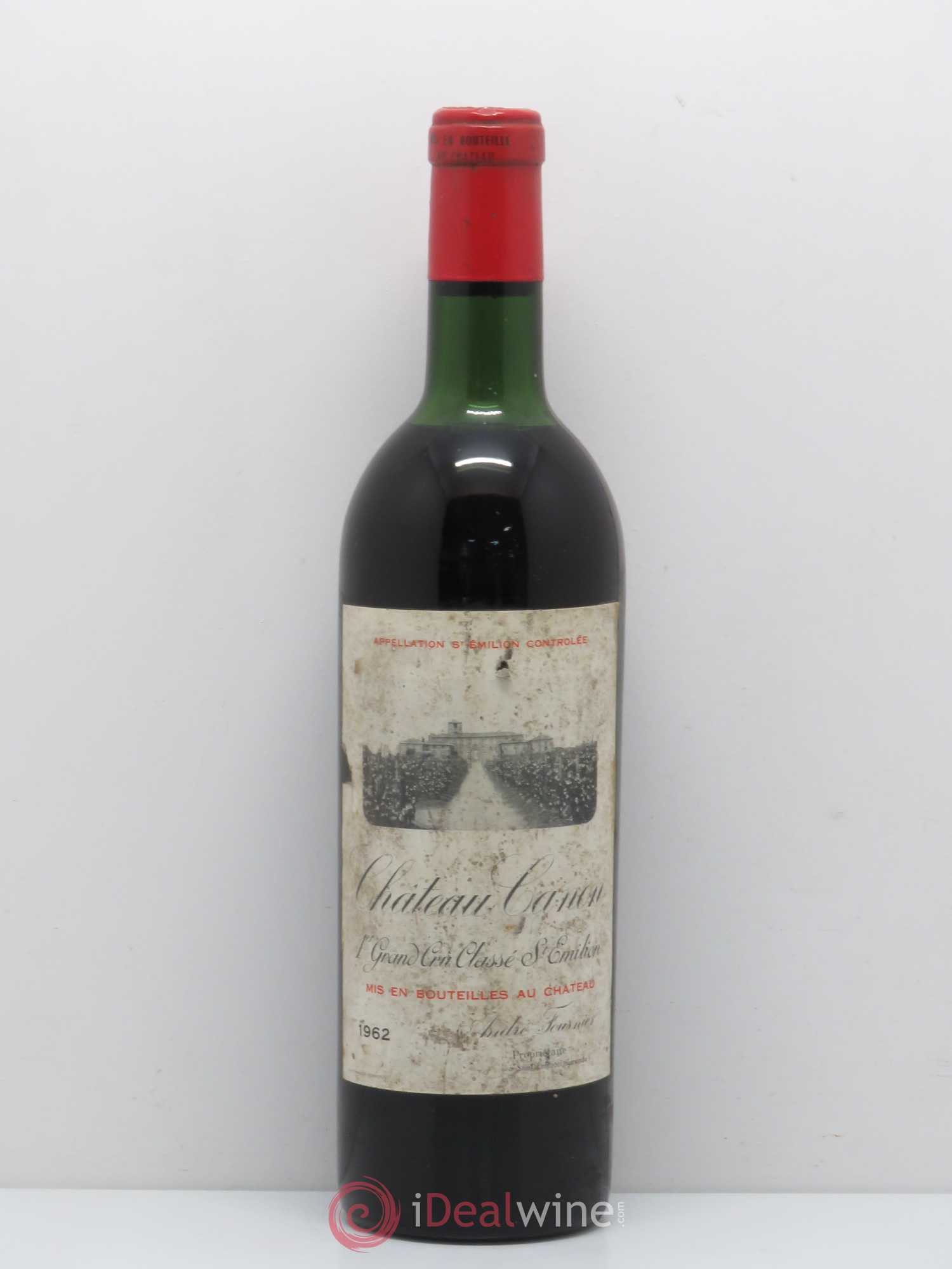 Château Canon 1er Grand Cru Classé B 1962 - Lot de 1 bouteille - 0