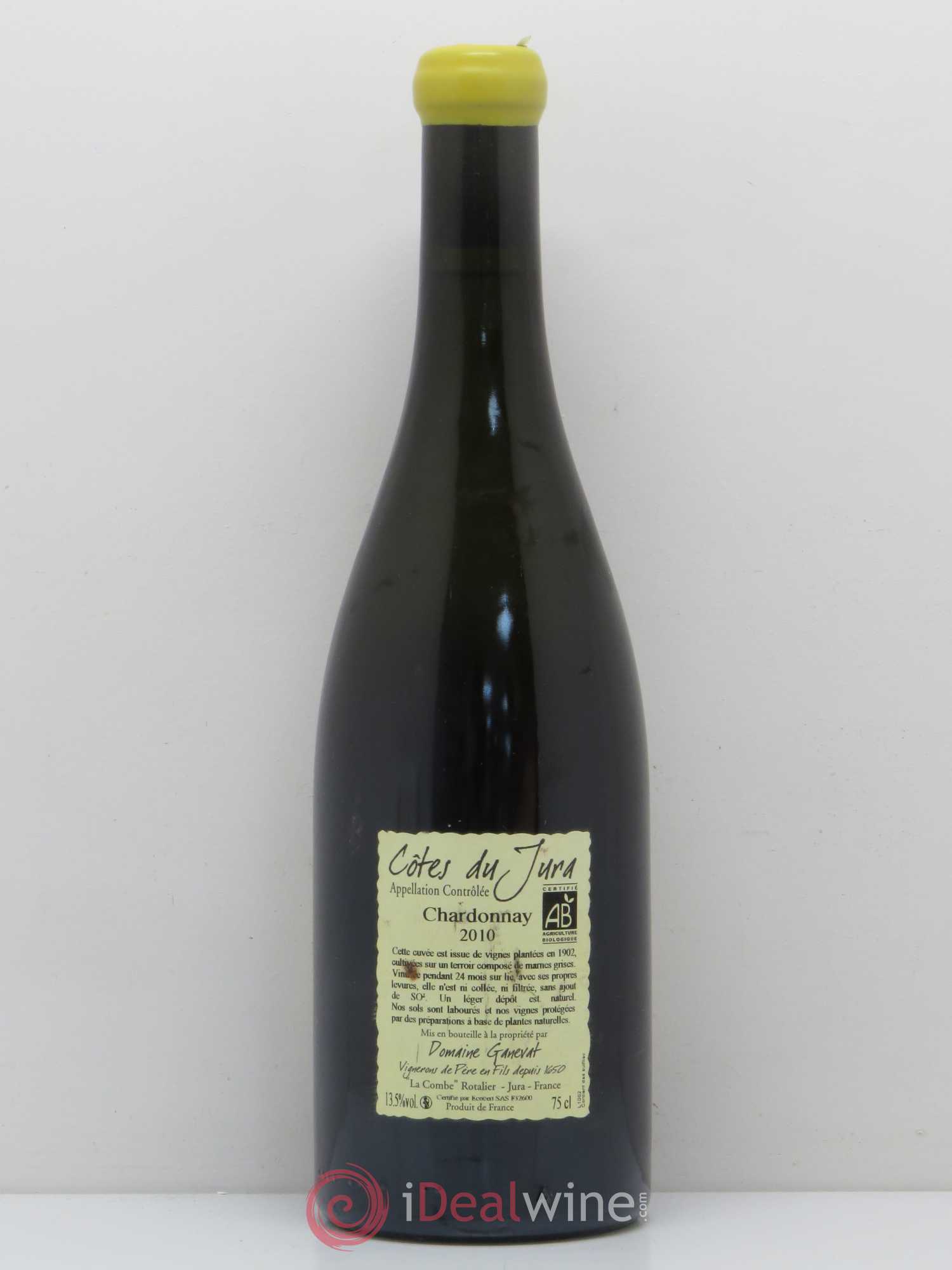 Côtes du Jura Les Chalasses Vieilles Vignes Jean-François Ganevat (Domaine) 2010 - Lot de 1 bouteille - 1