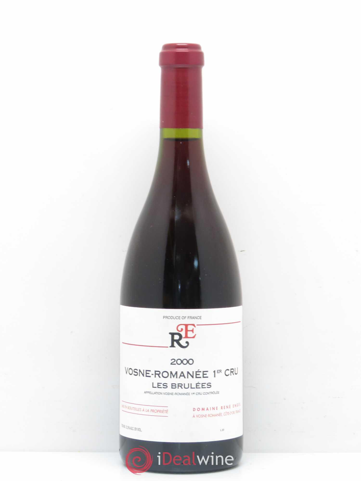 Vosne-Romanée 1er Cru Aux Brûlées Domaine René Engel - Domaine Eugénie 2000 - Lot de 1 bouteille - 0
