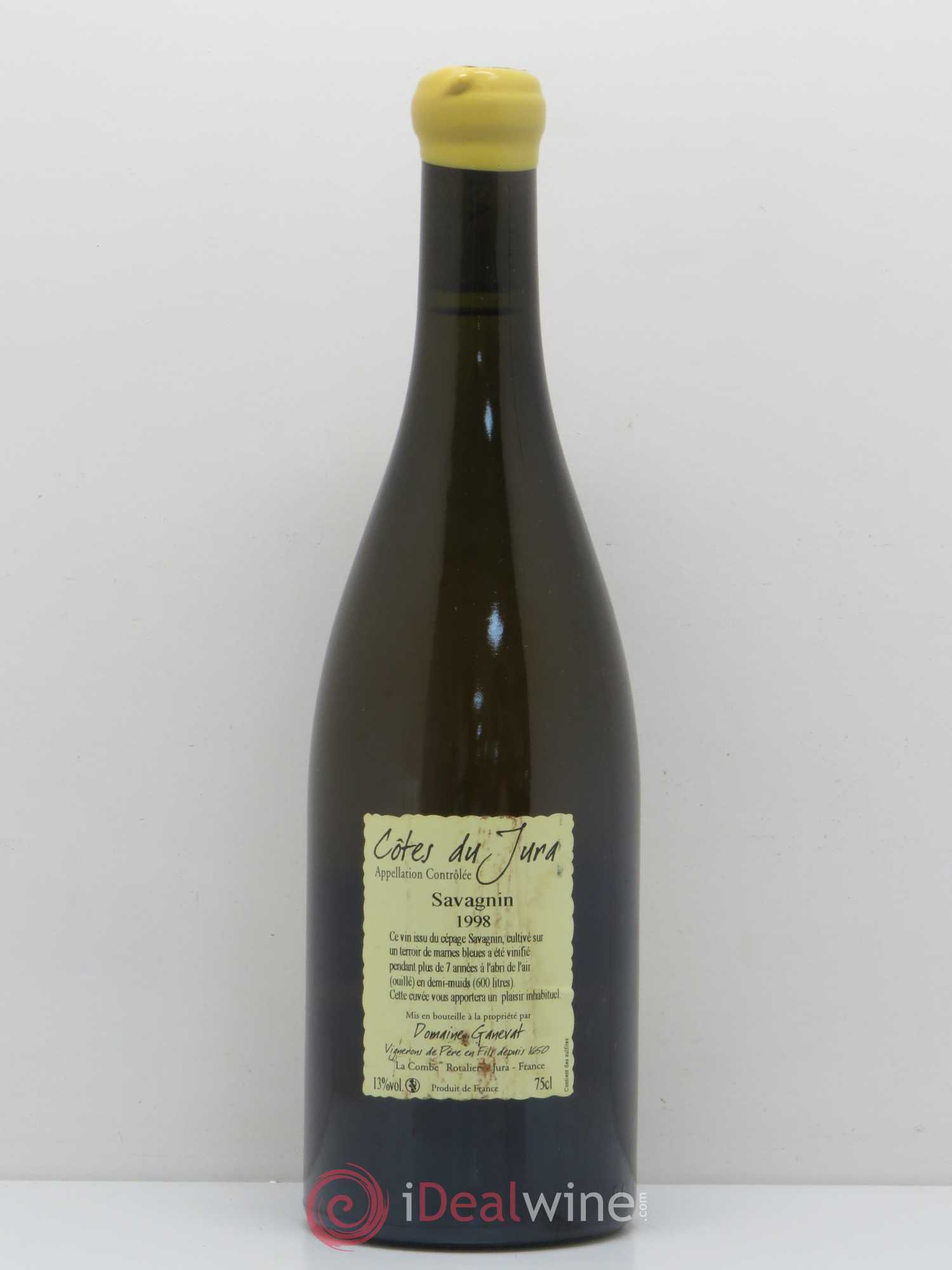 Côtes du Jura Les Vignes de mon Père Jean-François Ganevat (Domaine) 1998 - Lot de 1 bouteille - 1