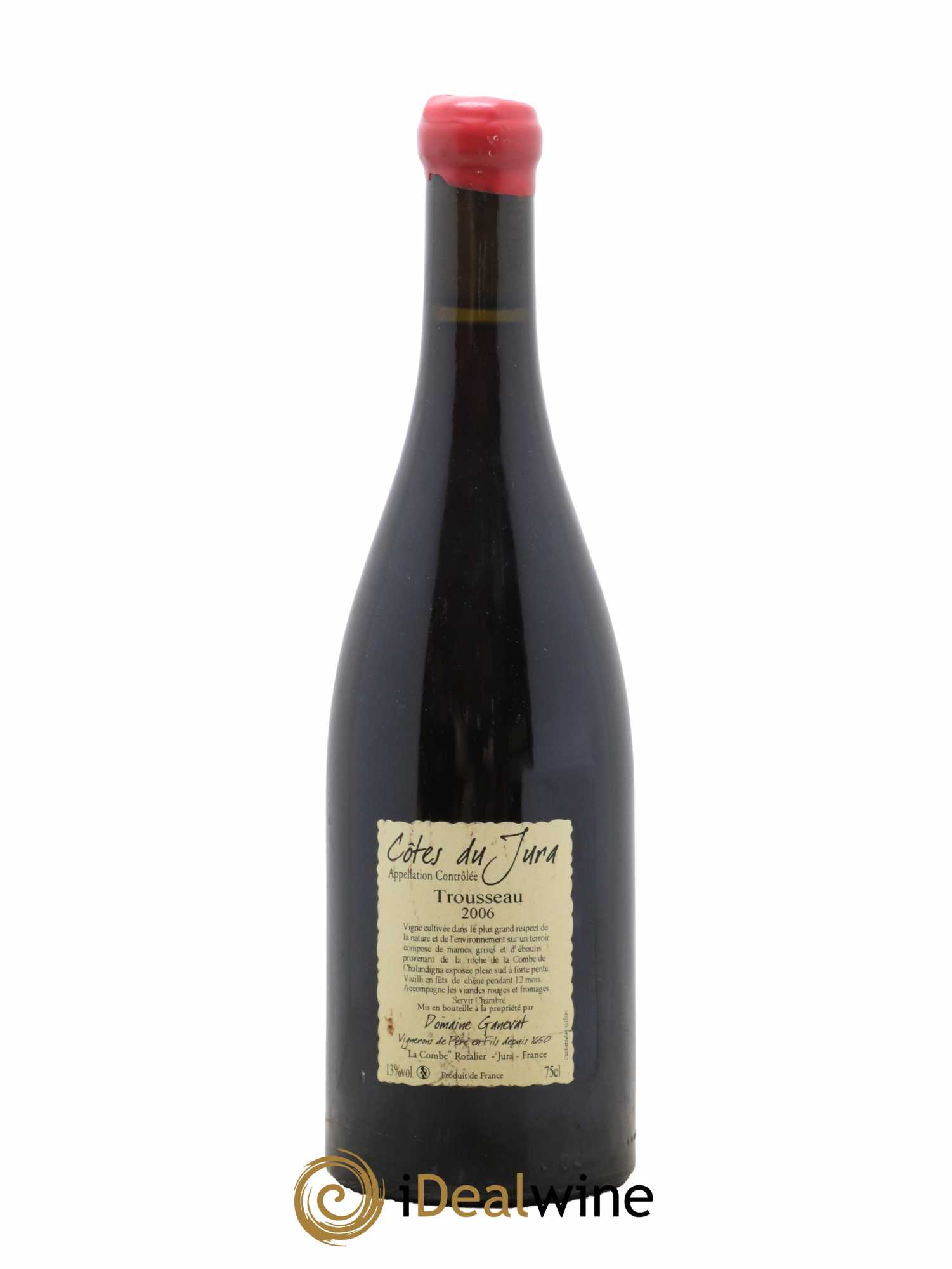Côtes du Jura Plein Sud Jean-François Ganevat (Domaine) 2006 - Lot de 1 bouteille - 1