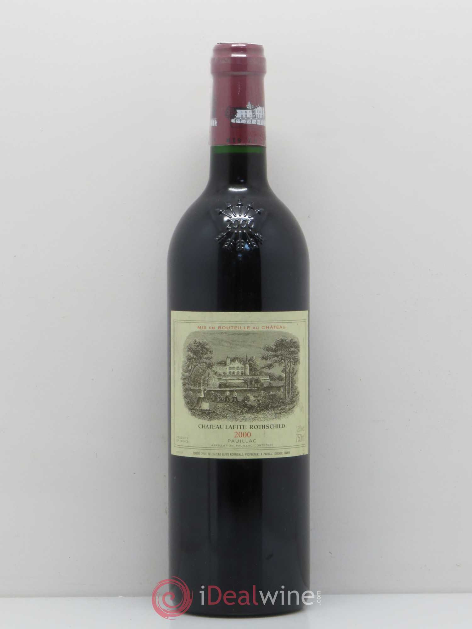 Château Lafite Rothschild 1er Grand Cru Classé 2000 - Lot de 1 bouteille - 0