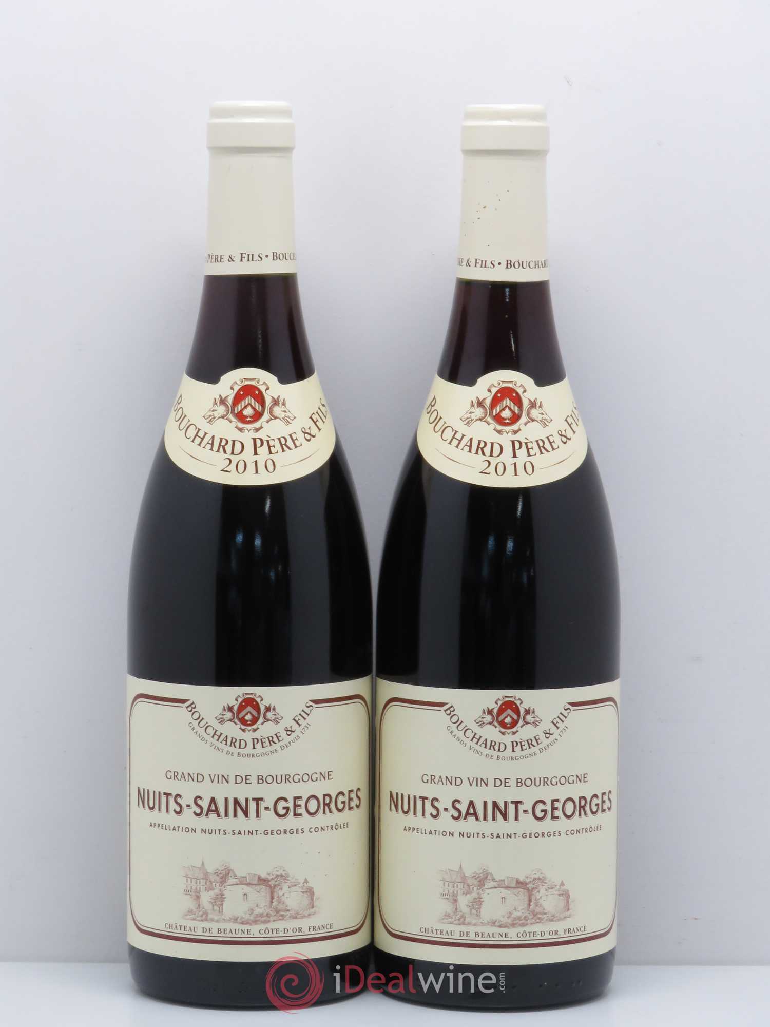 Nuits-Saint-Georges Bouchard Père et Fils 2010 - Lot de 2 bouteilles - 0