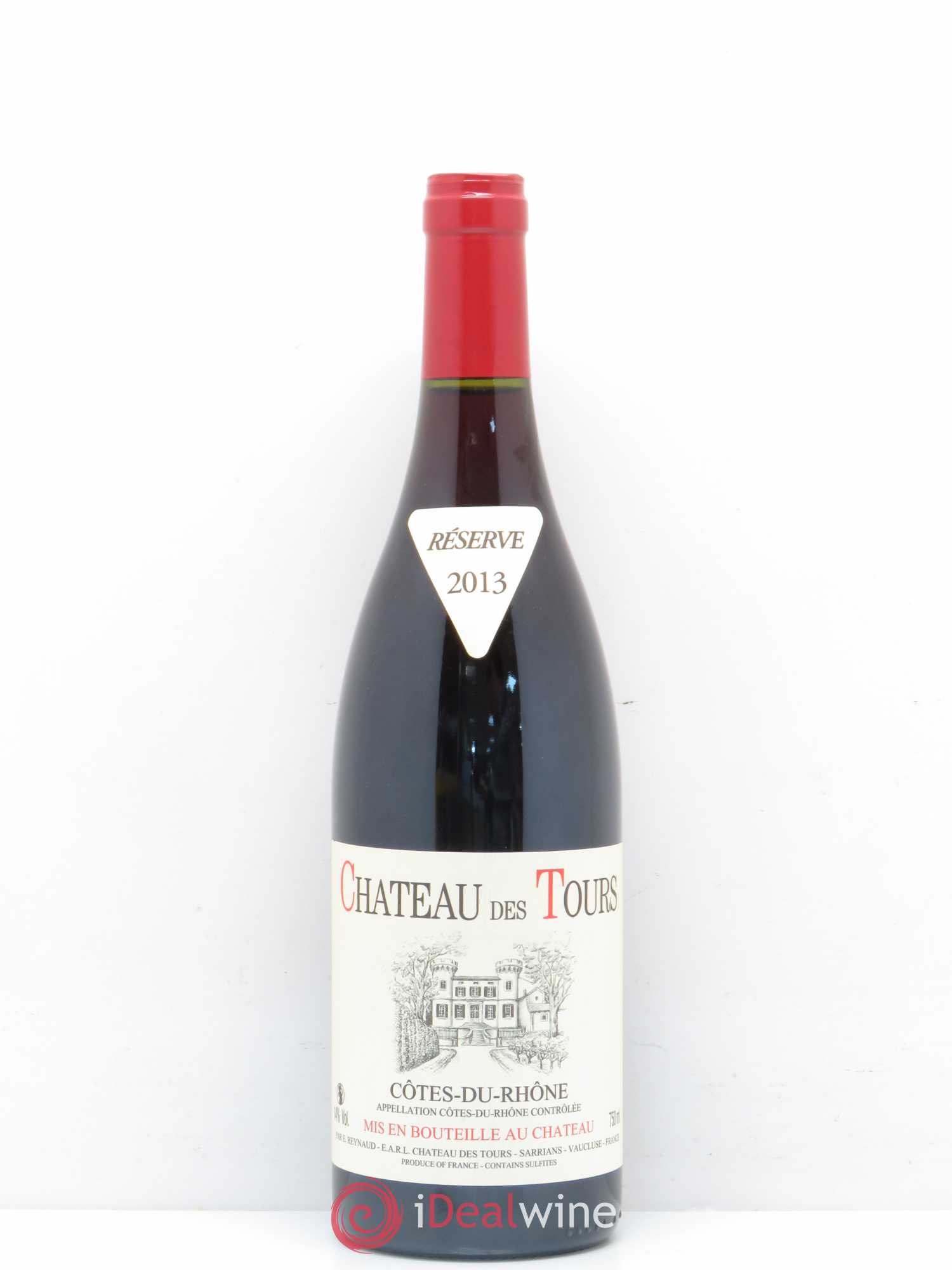 Côtes-du-Rhône Château des Tours Emmanuel Reynaud 2013 - Lot de 1 bouteille - 0