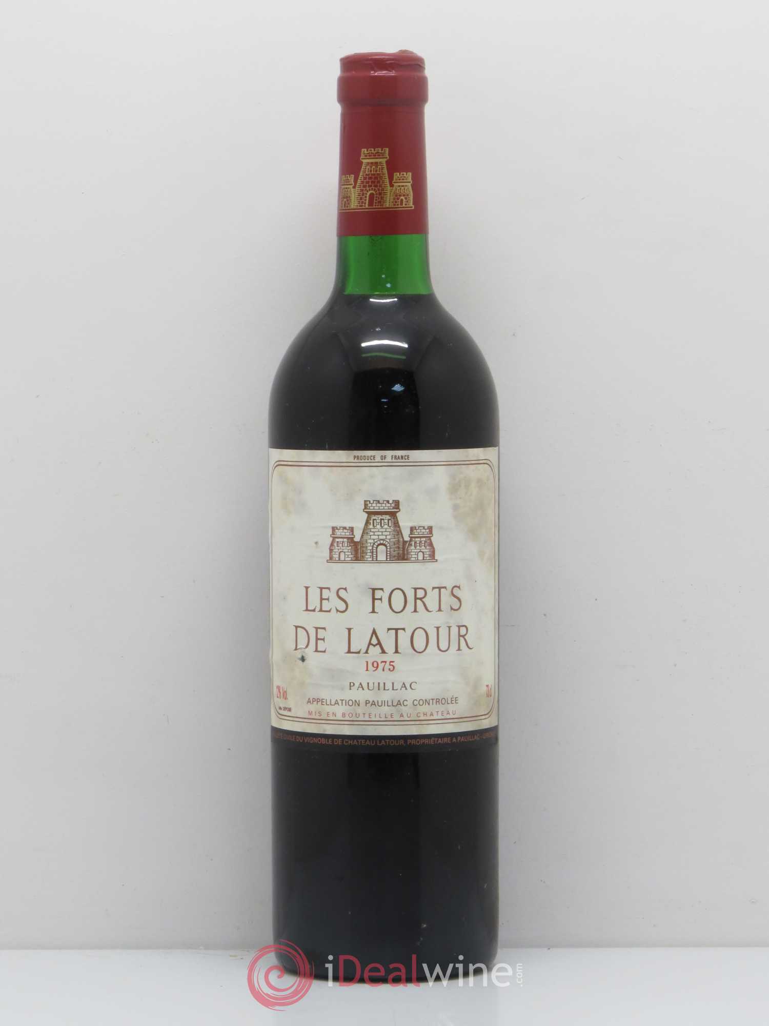 Les Forts de Latour Second Vin 1975 - Lot de 1 bouteille - 0