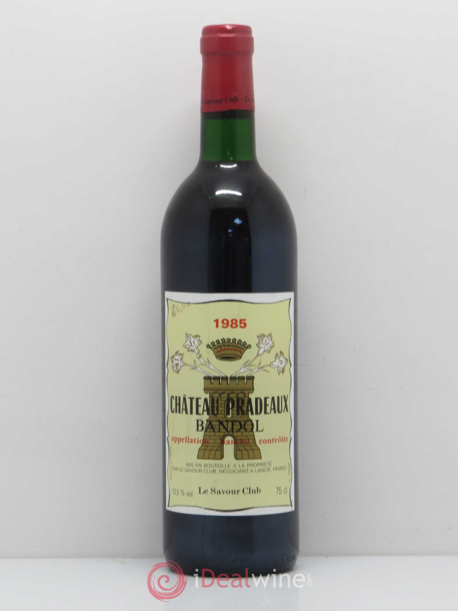 Bandol Château Pradeaux Famille Portalis 1985 - Lot de 1 bouteille - 0