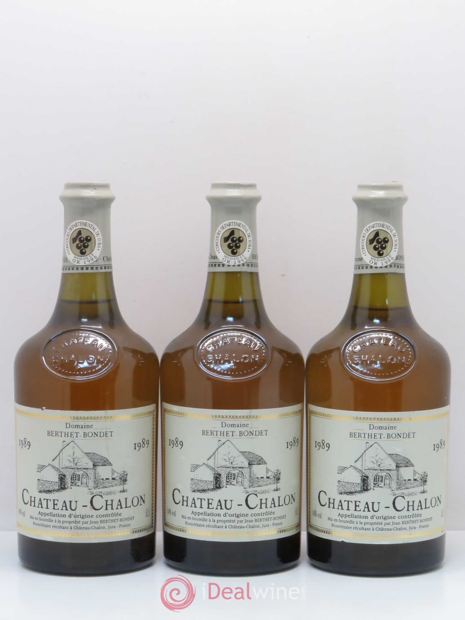 Château-Chalon Berthet-Bondet 1989 - Lot de 6 bouteilles - 2